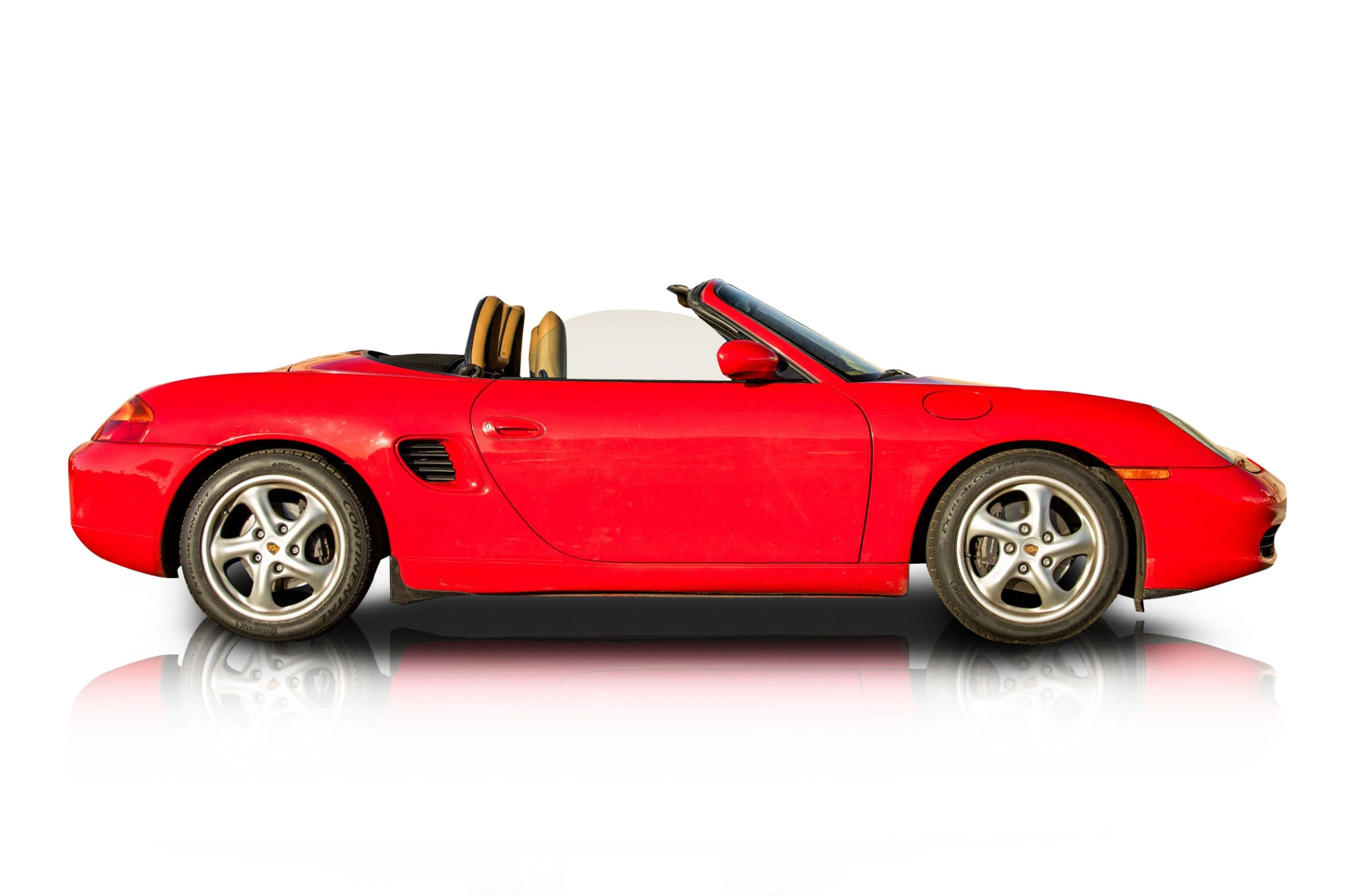 Passenger side photo of vehicle