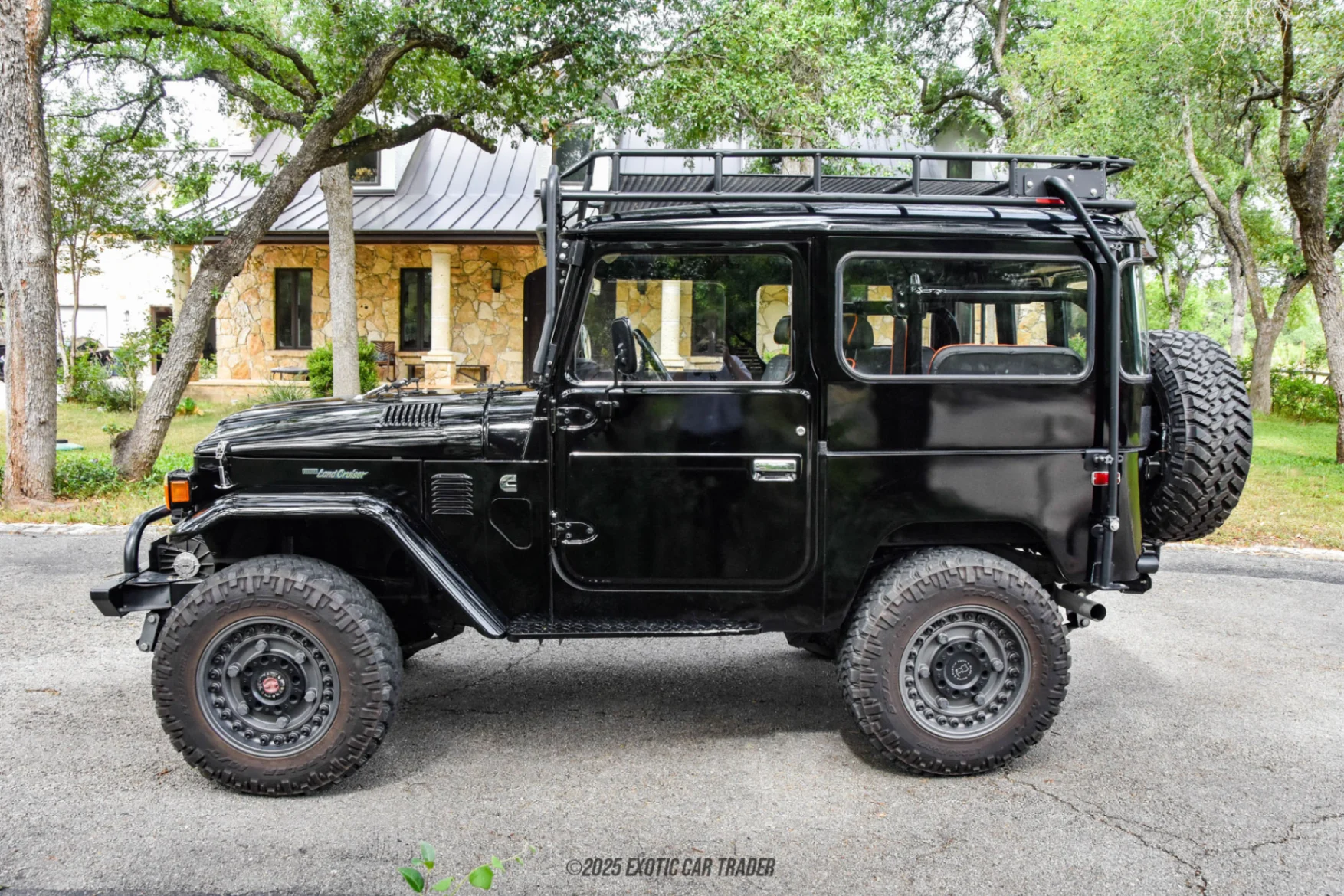 Driver side shot of vehicle