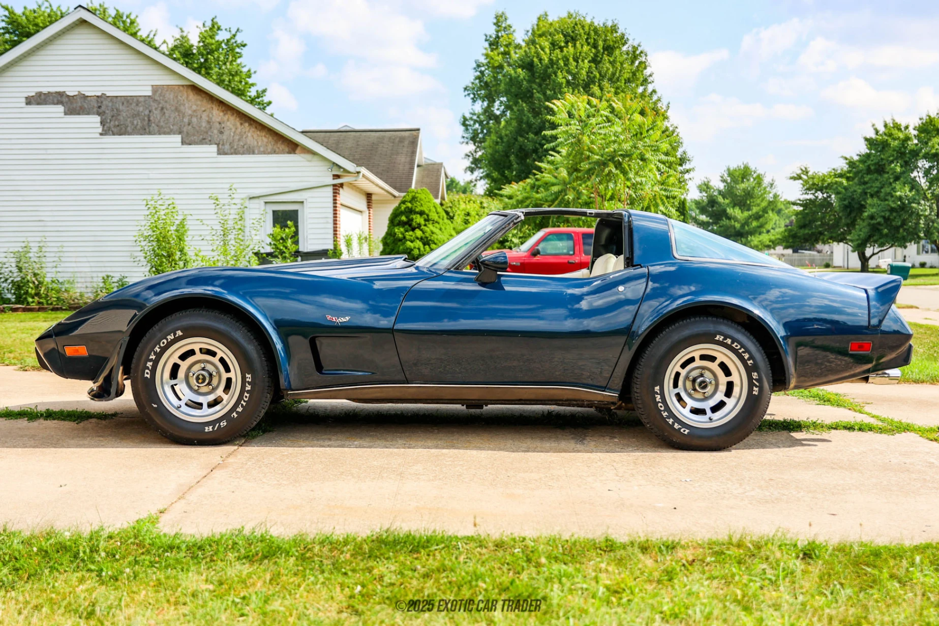 Driver side shot of vehicle
