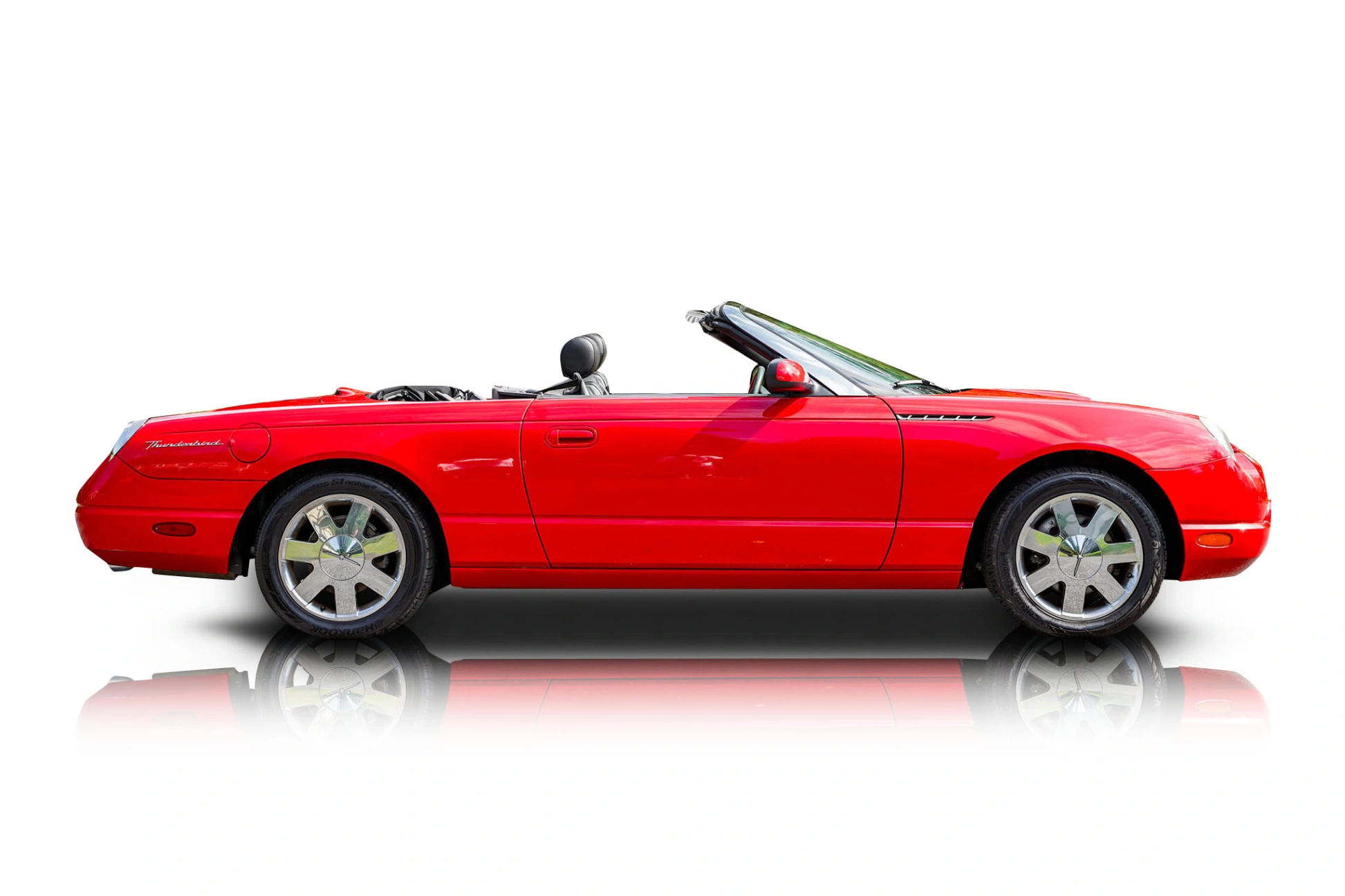 Passenger side photo of vehicle