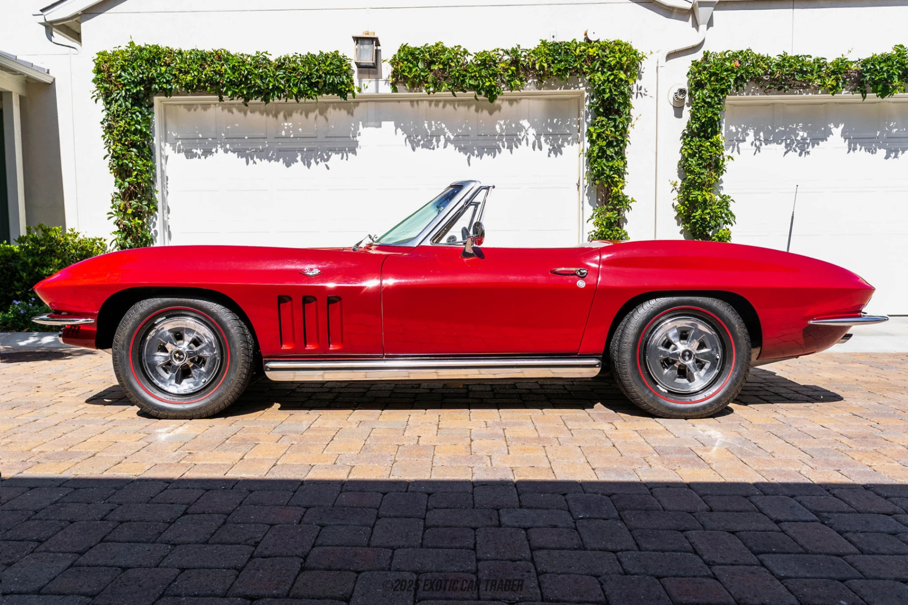 Driver side shot of vehicle