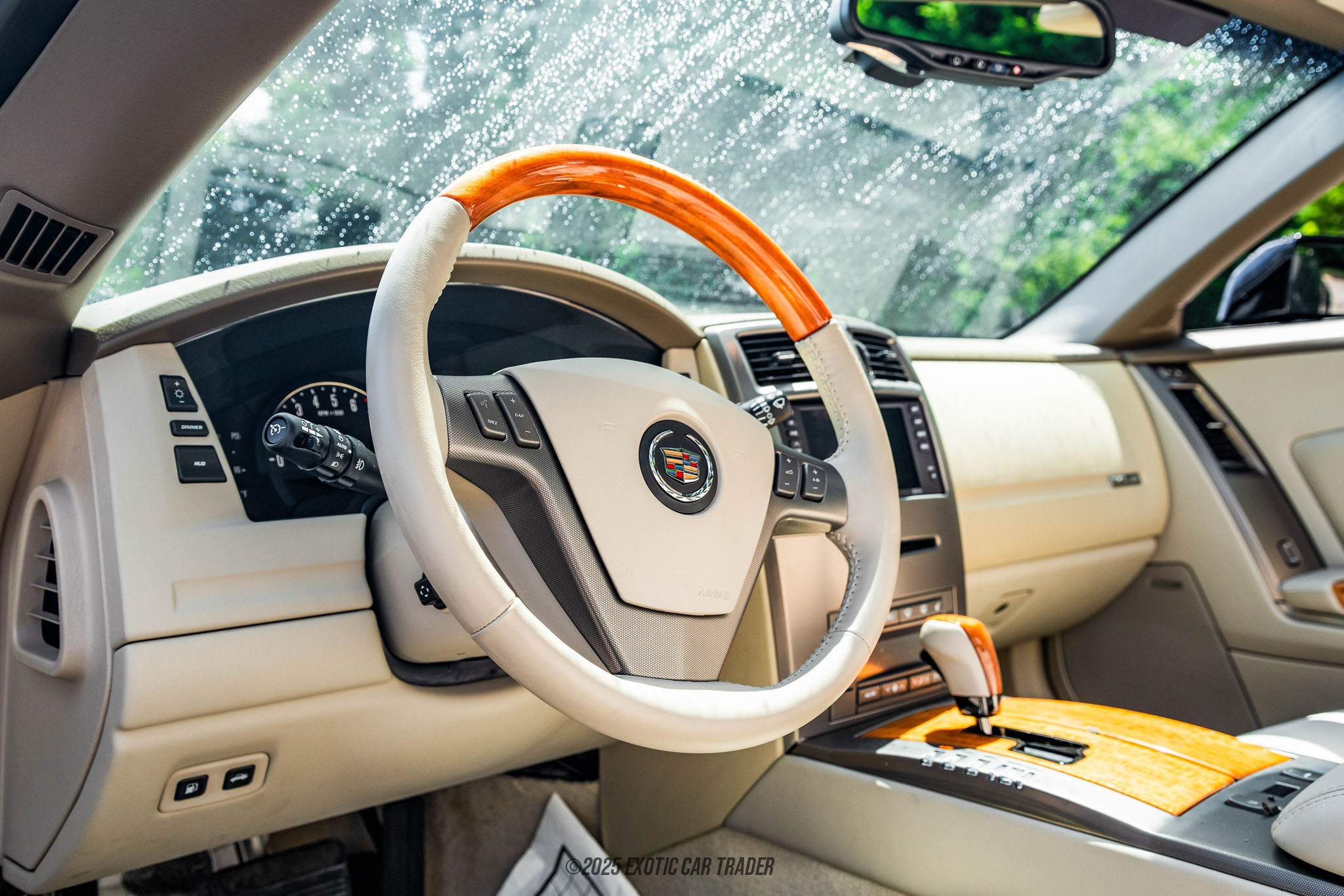 The interior of the vehicle for sale