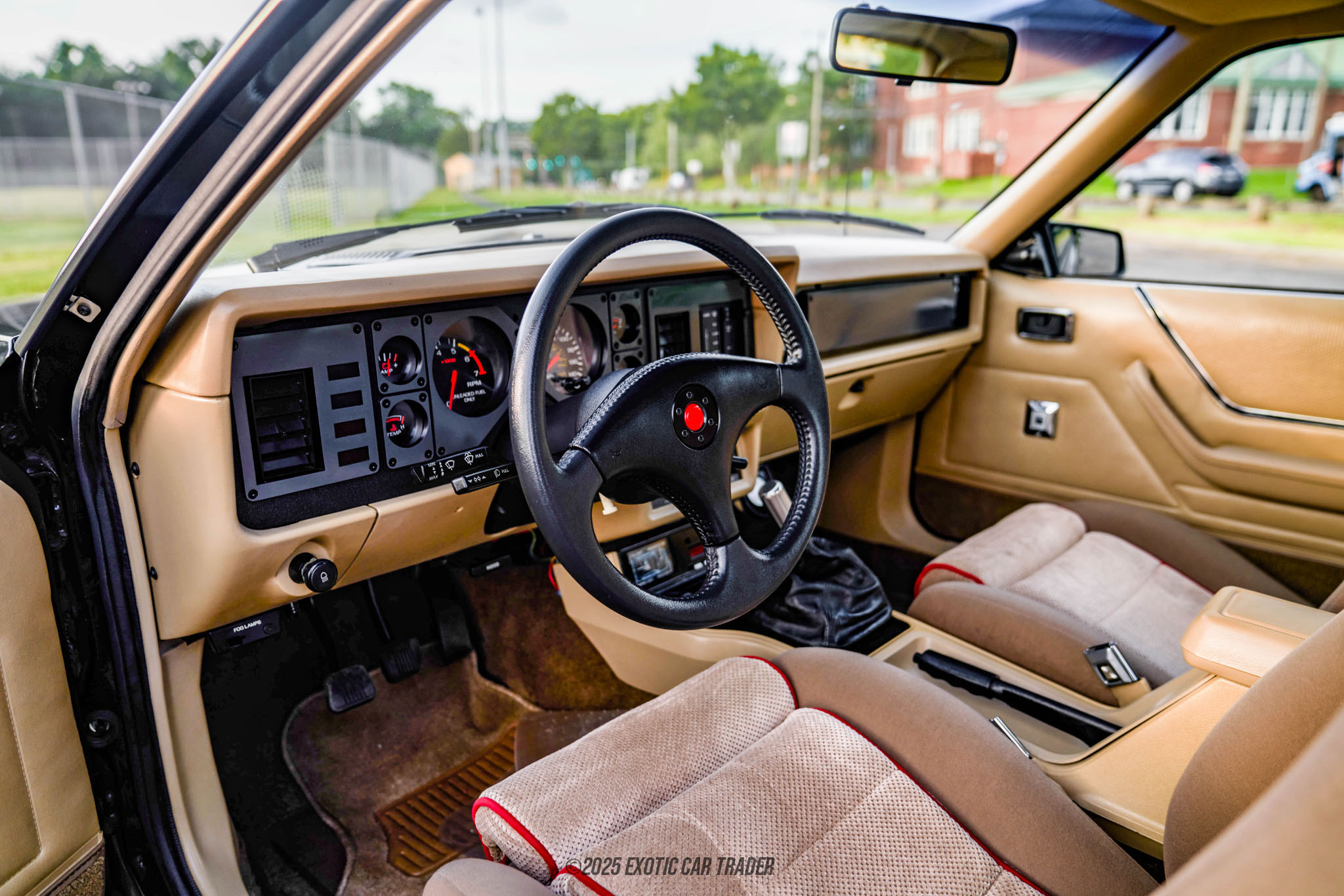 The interior of the vehicle for sale