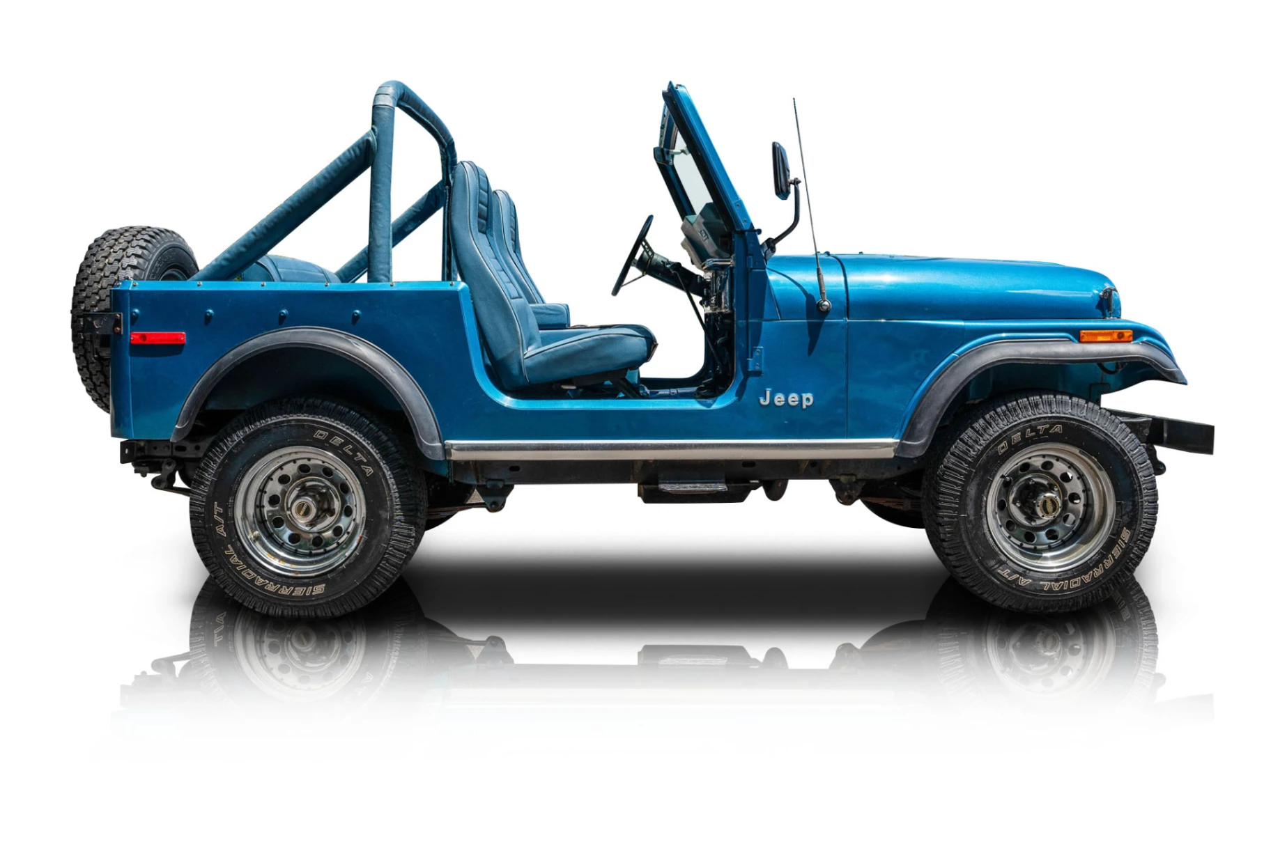 Passenger side photo of vehicle