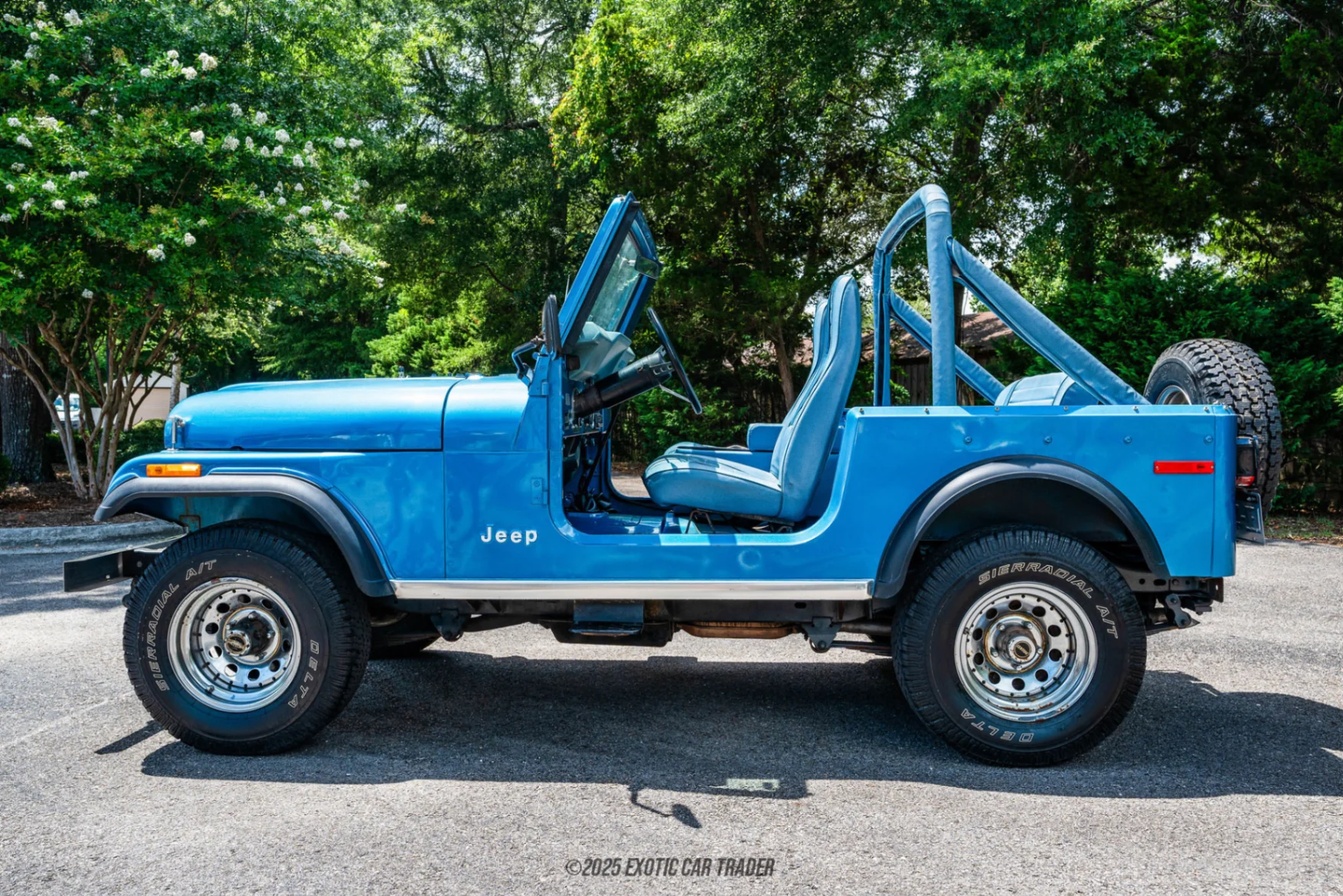 Driver side shot of vehicle