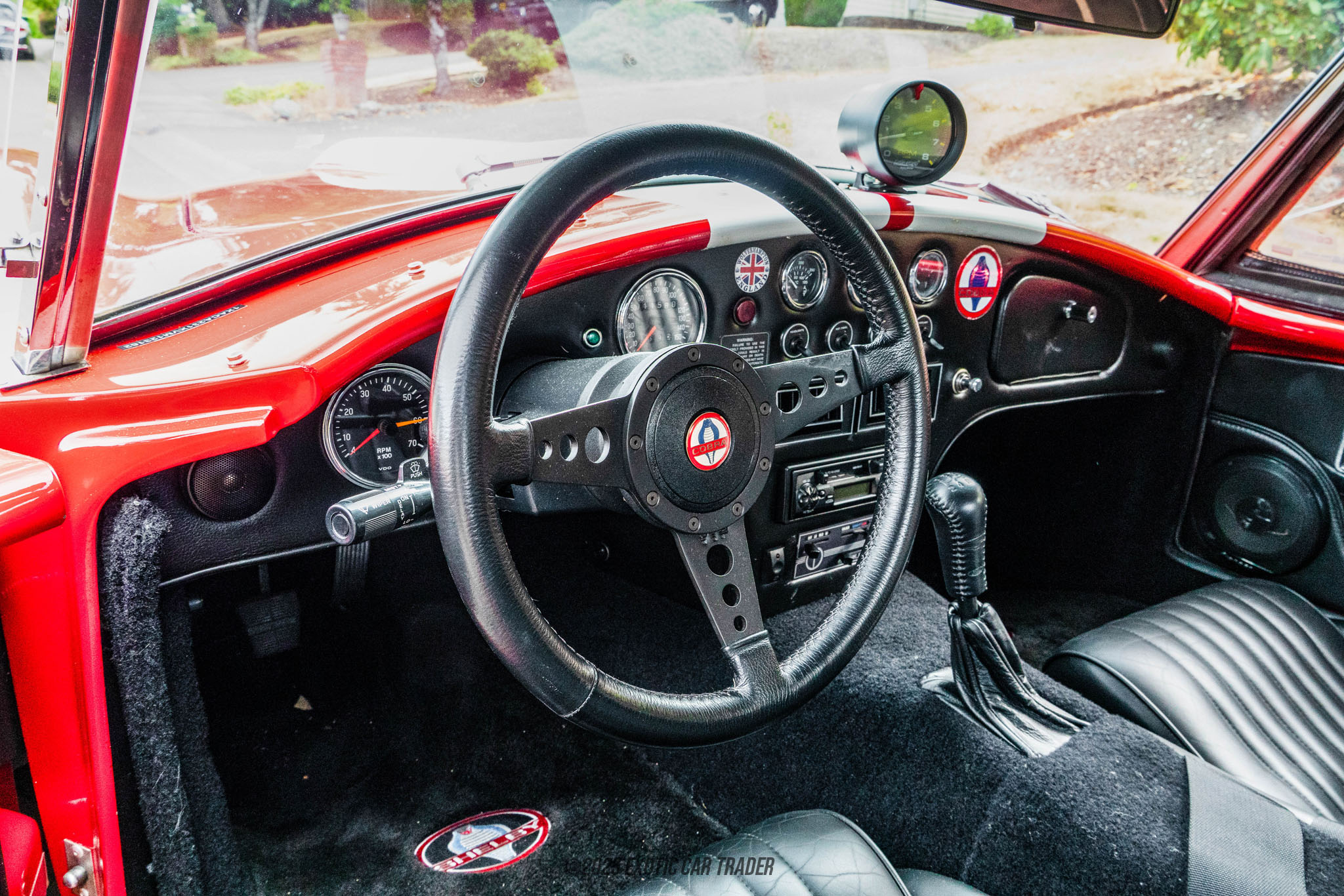 The interior of the vehicle for sale