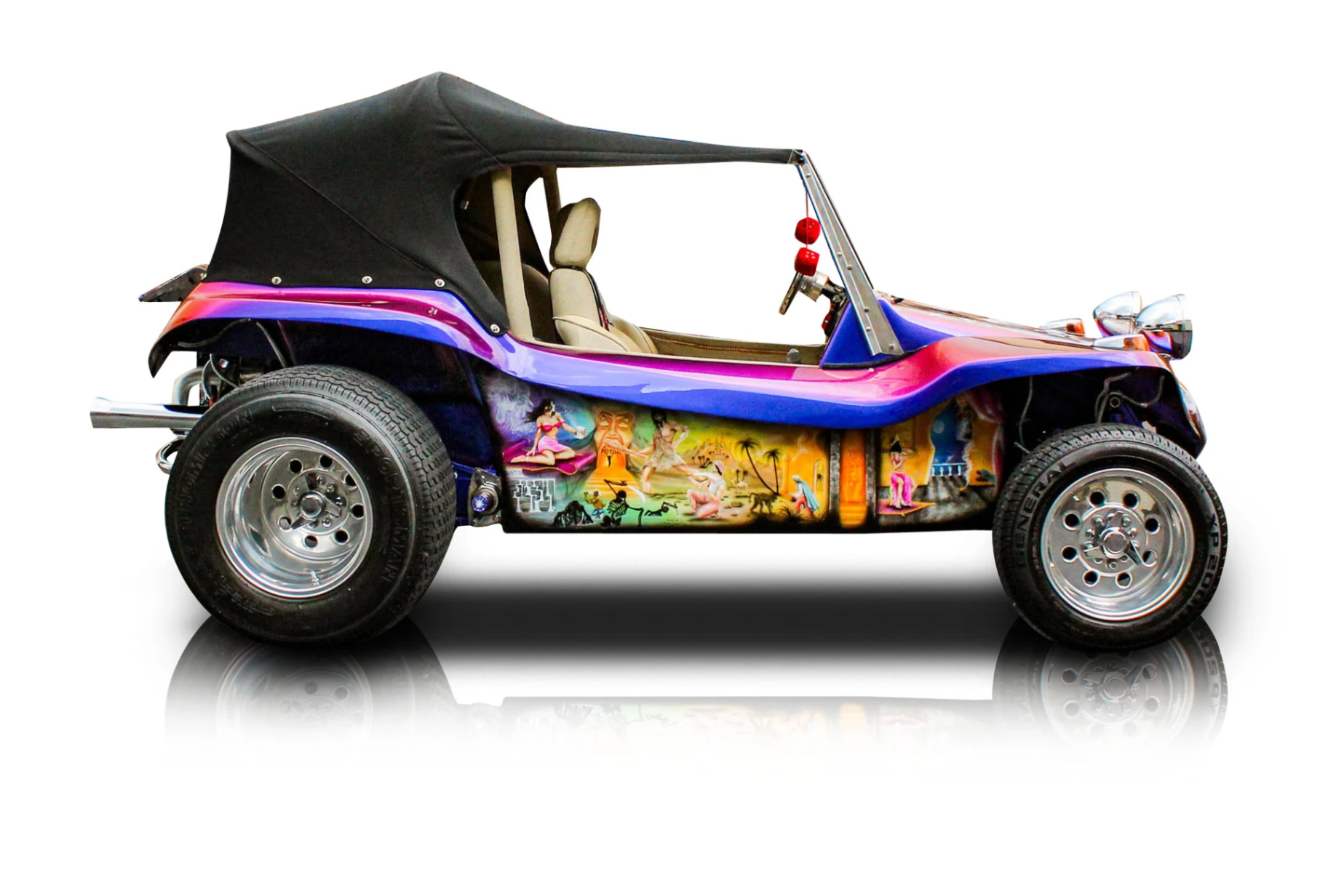 Passenger side photo of vehicle