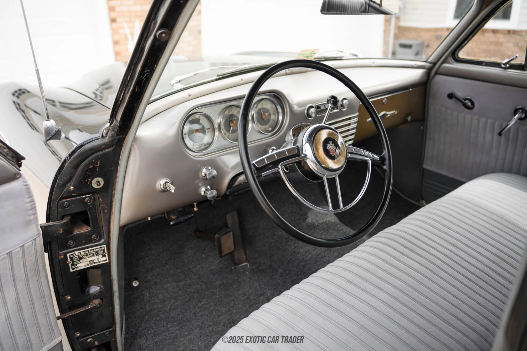 The interior of the vehicle for sale