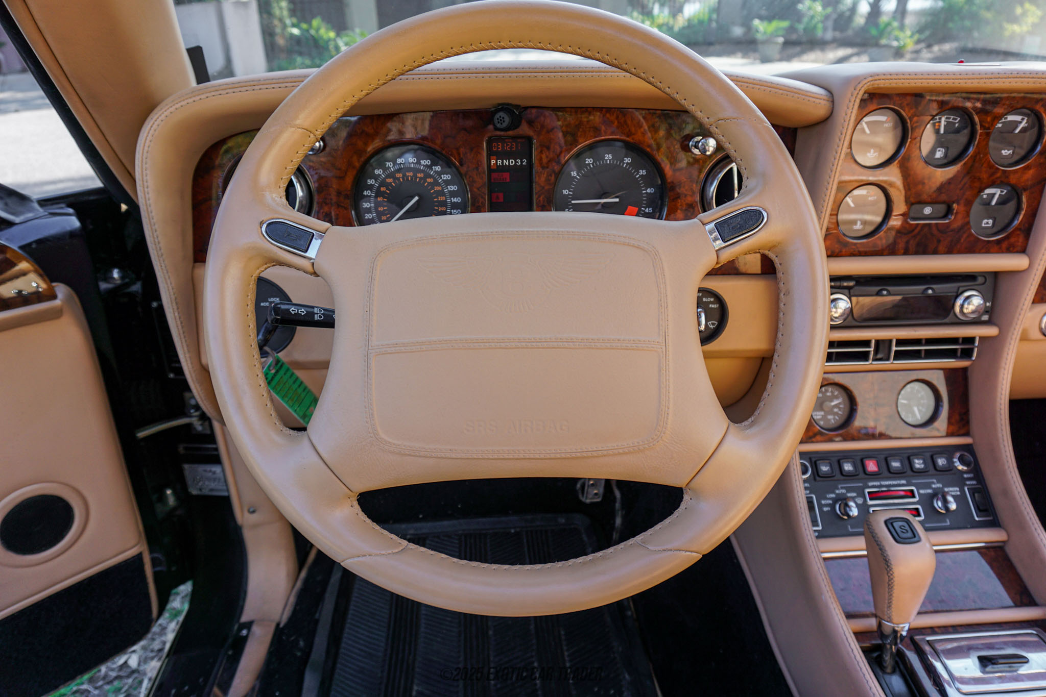 The interior of the vehicle for sale