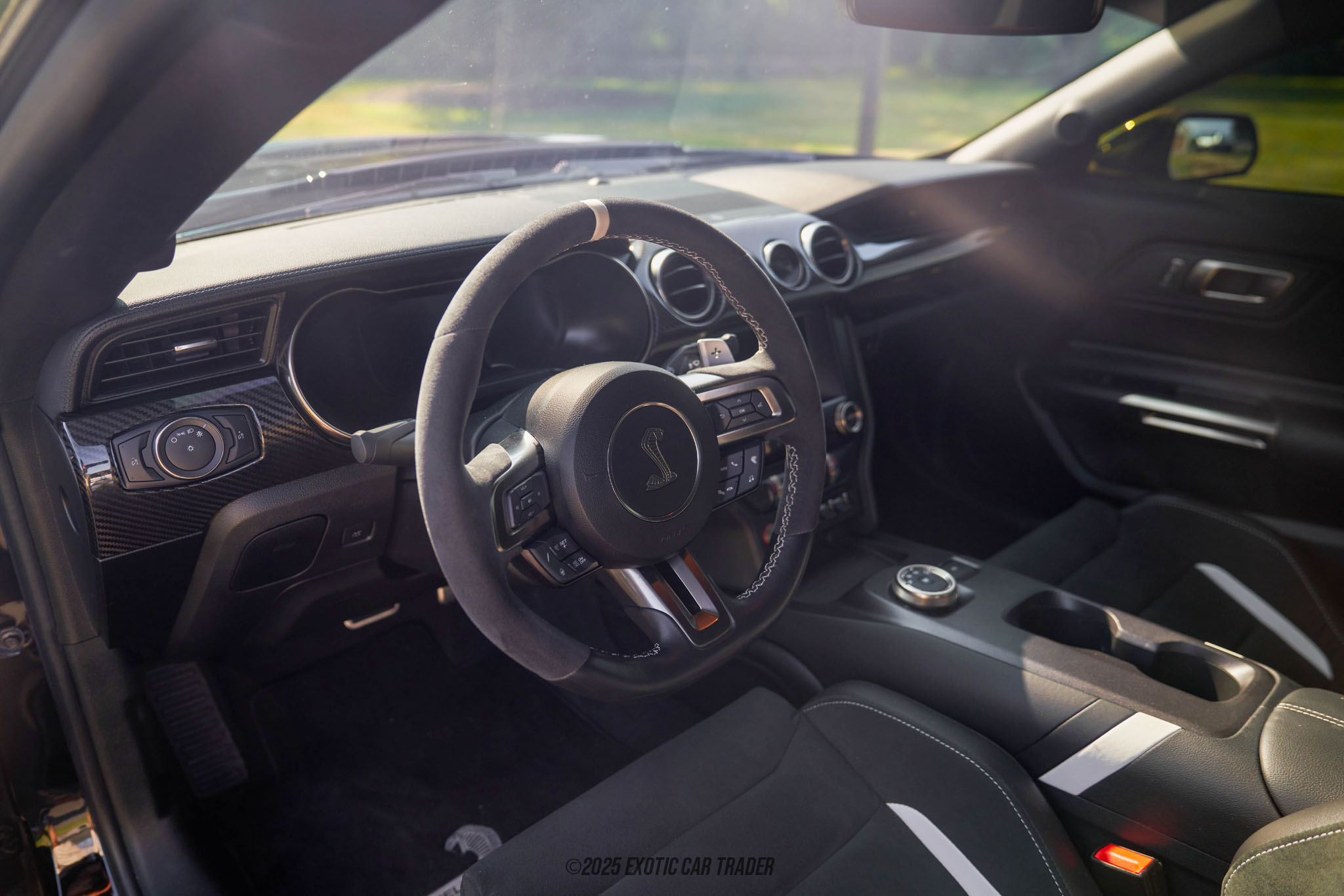 The interior of the vehicle for sale