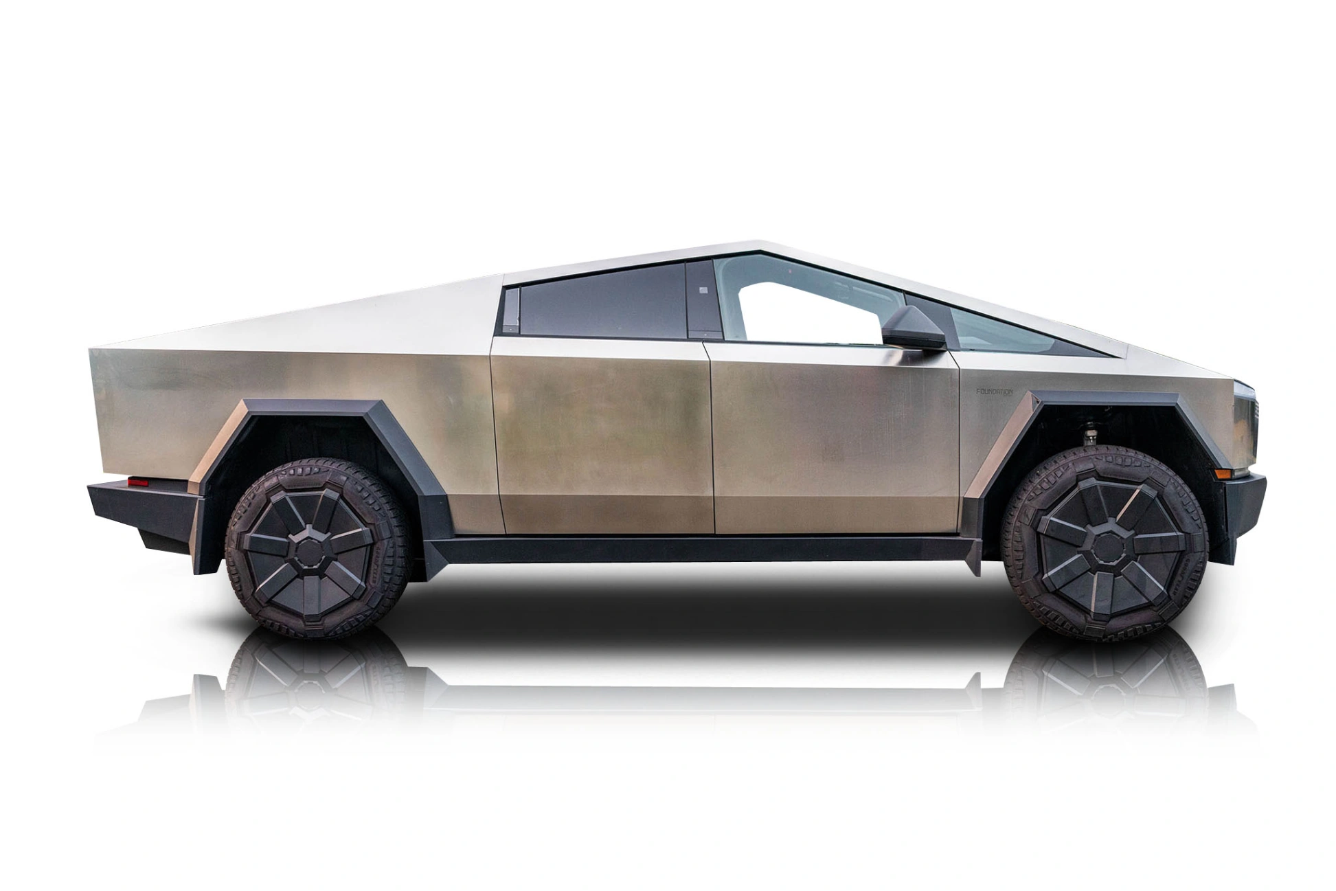 Passenger side photo of vehicle