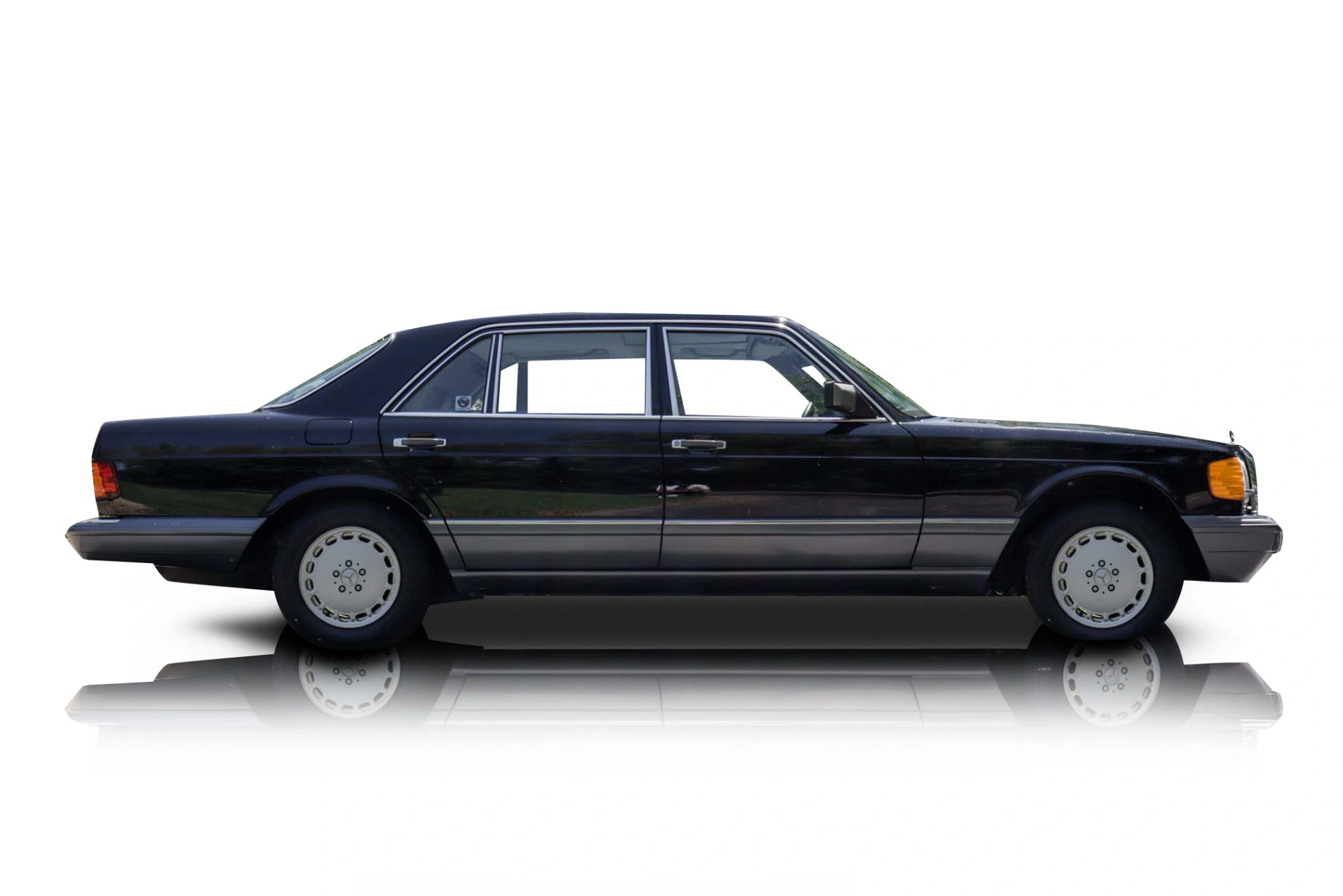 Passenger side photo of vehicle