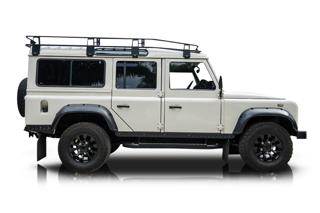 Passenger side photo of vehicle