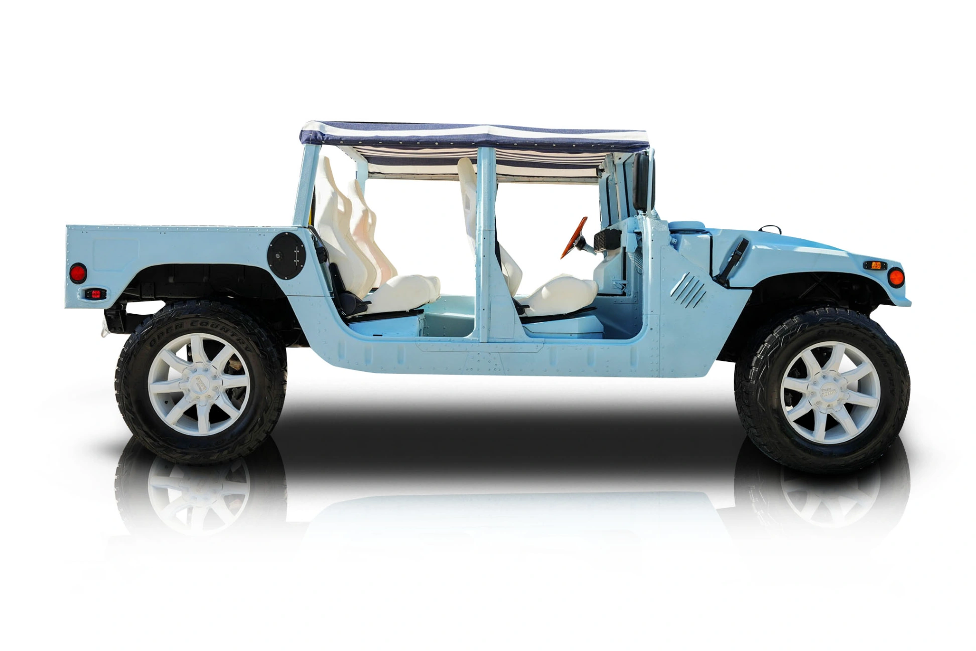 Passenger side photo of vehicle