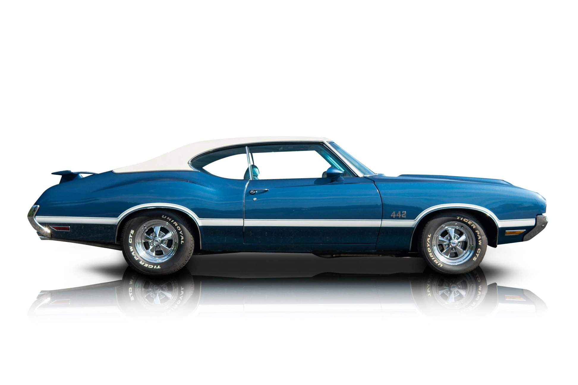 Passenger side photo of vehicle