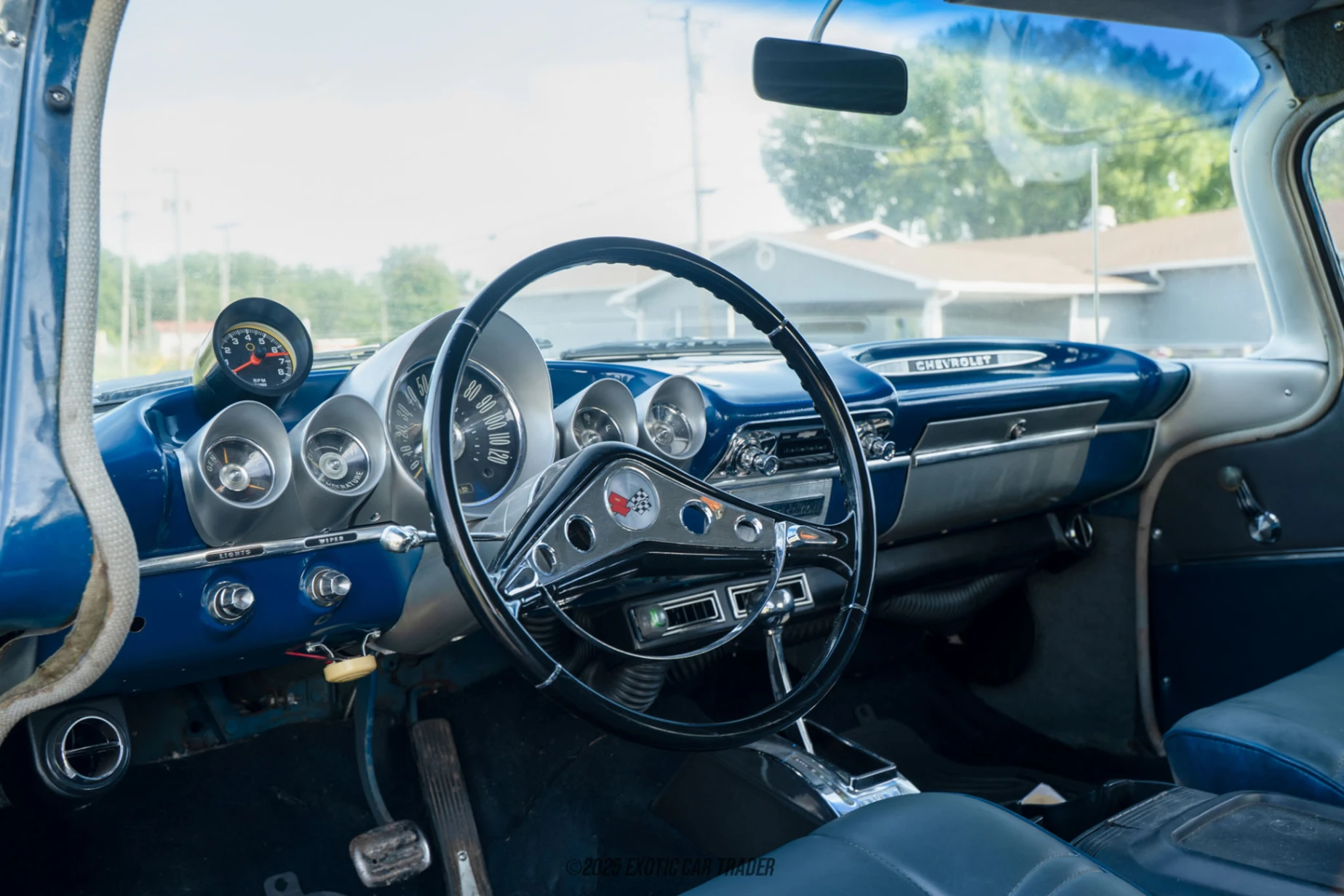 The interior of the vehicle for sale