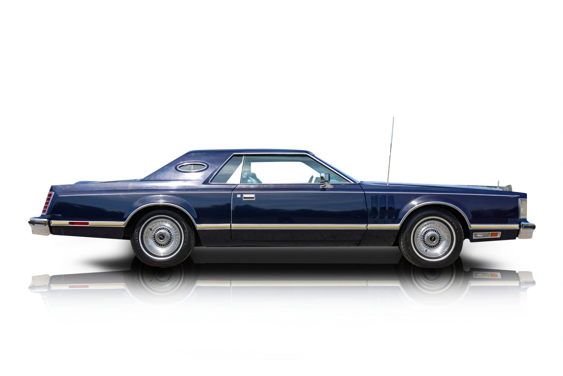 Passenger side photo of vehicle