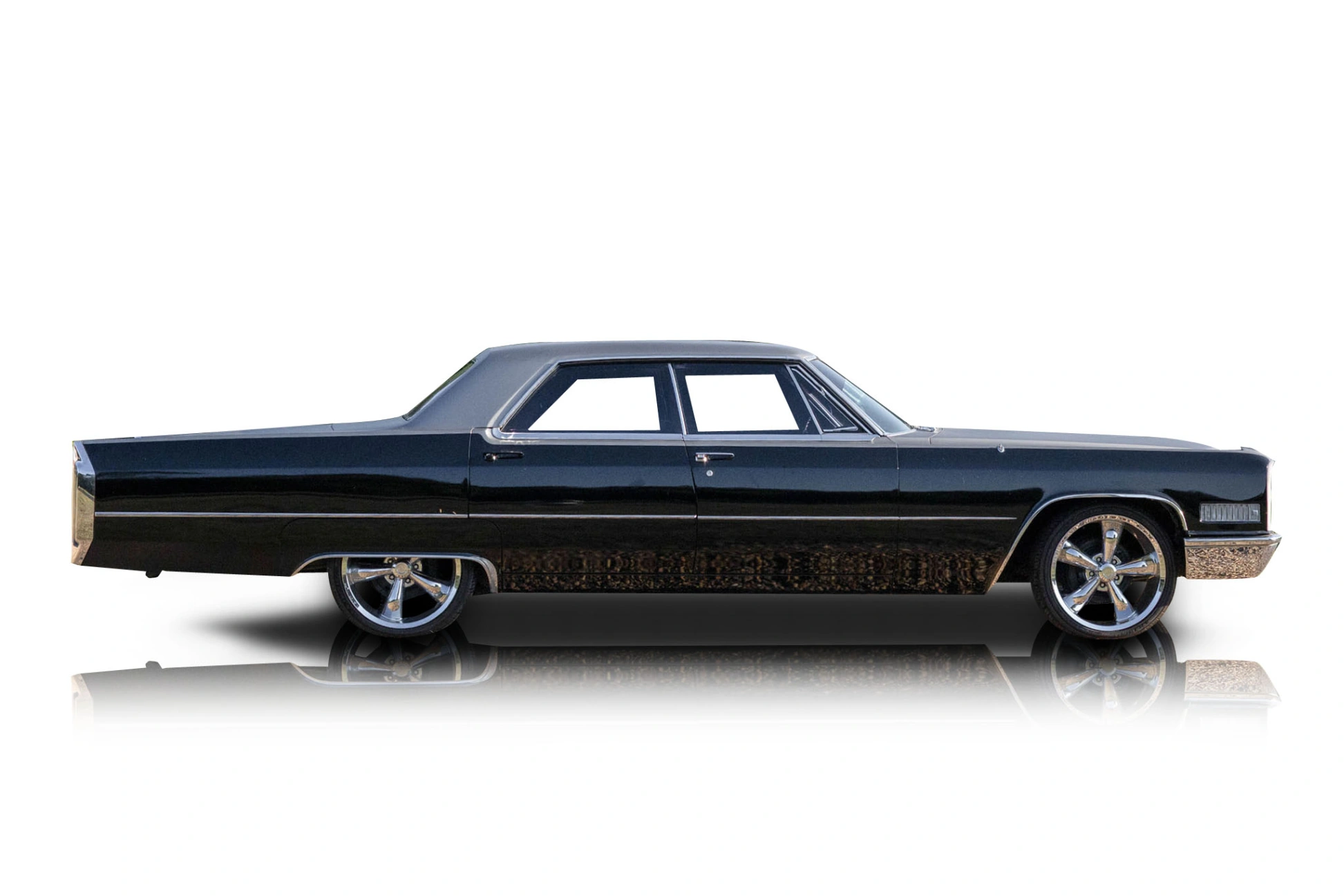 Passenger side photo of vehicle