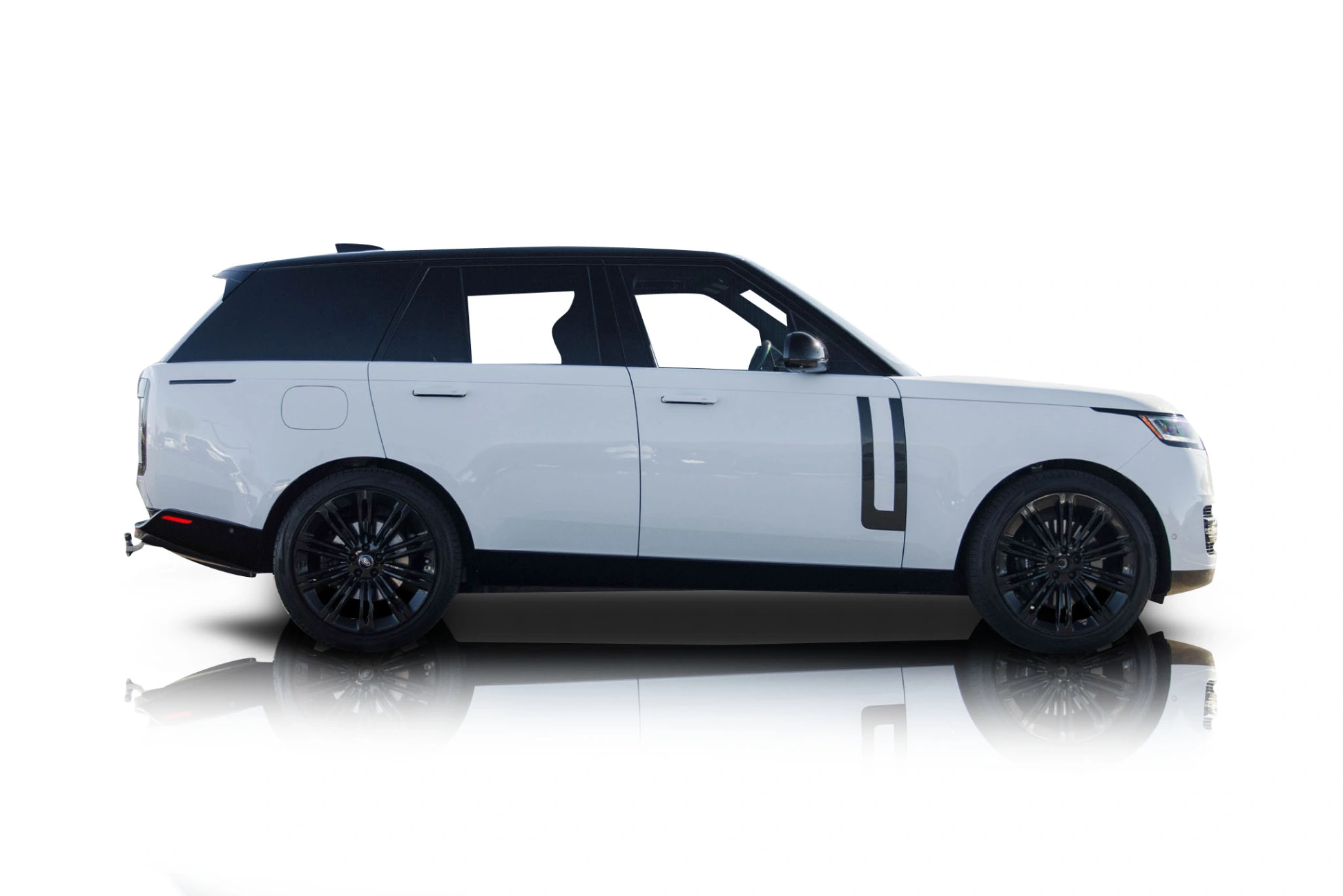 Passenger side photo of vehicle