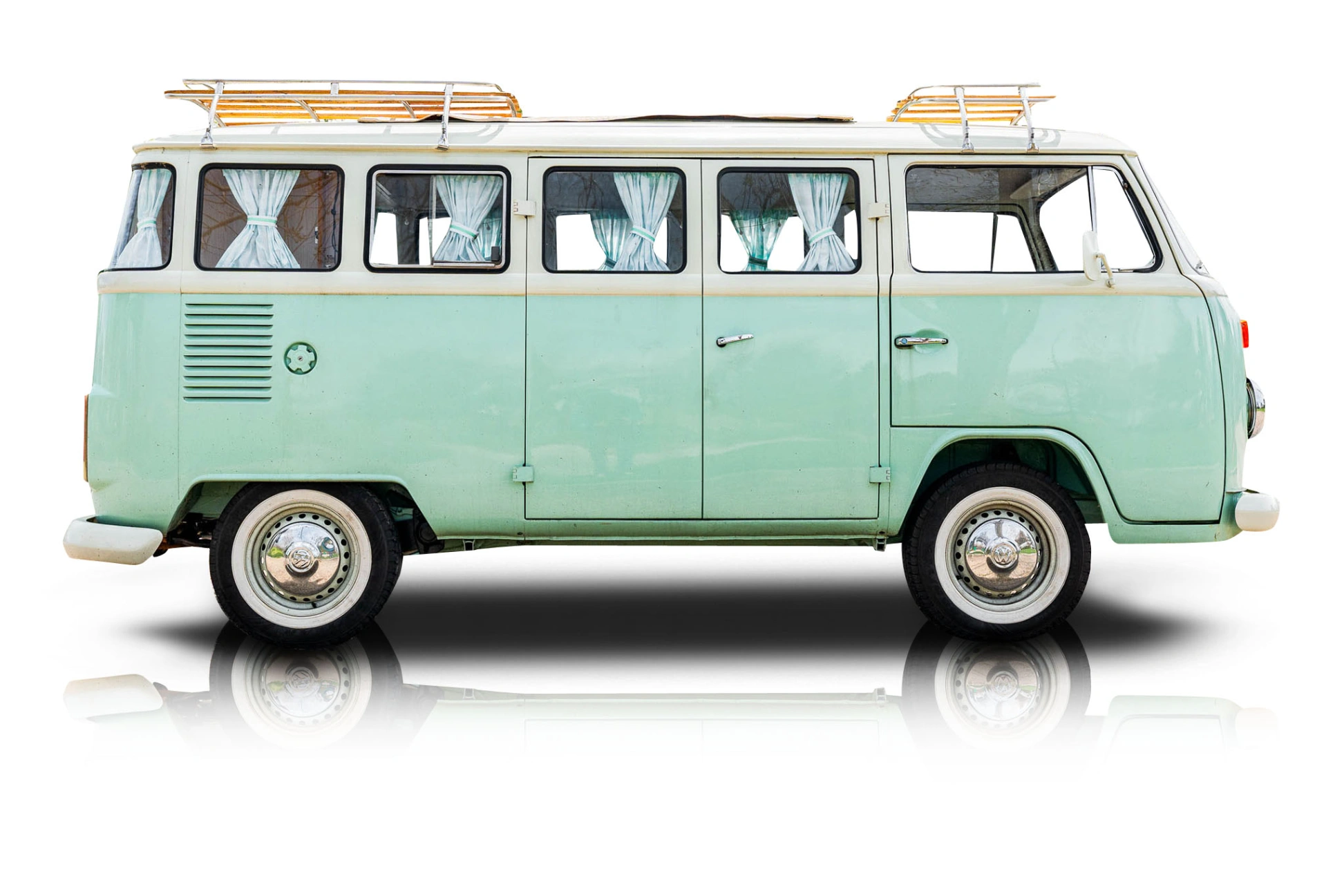 Passenger side photo of vehicle