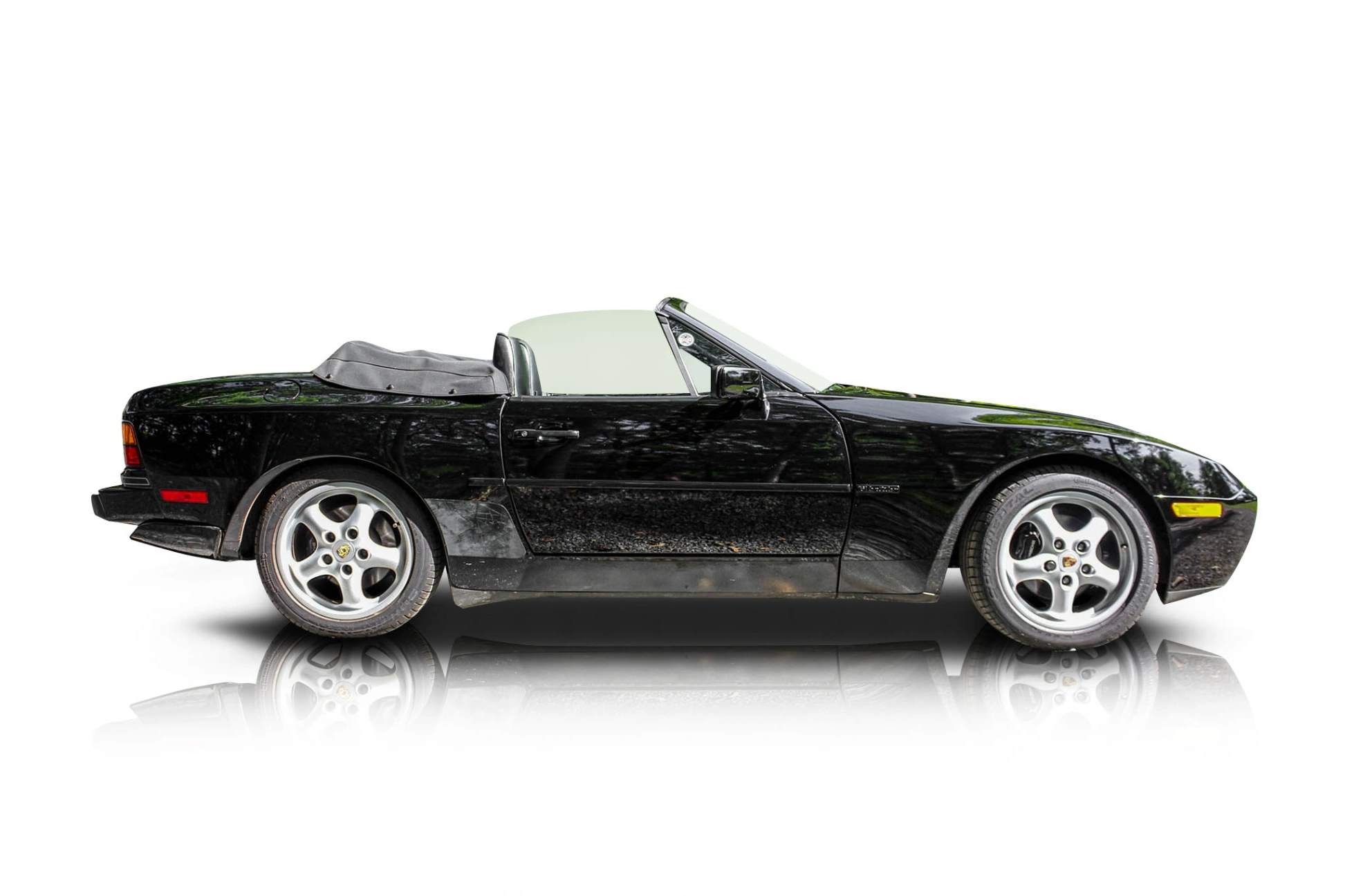 Passenger side photo of vehicle