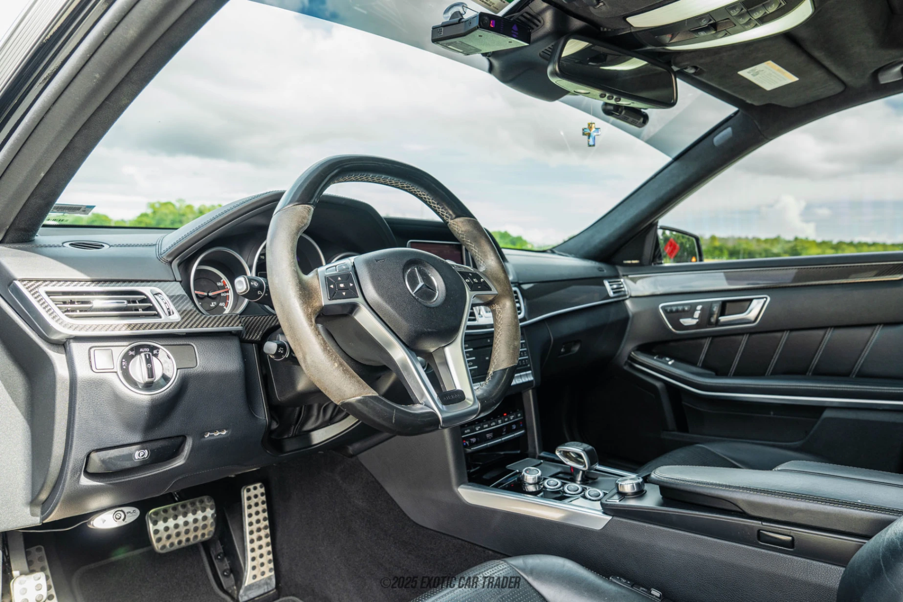 The interior of the vehicle for sale