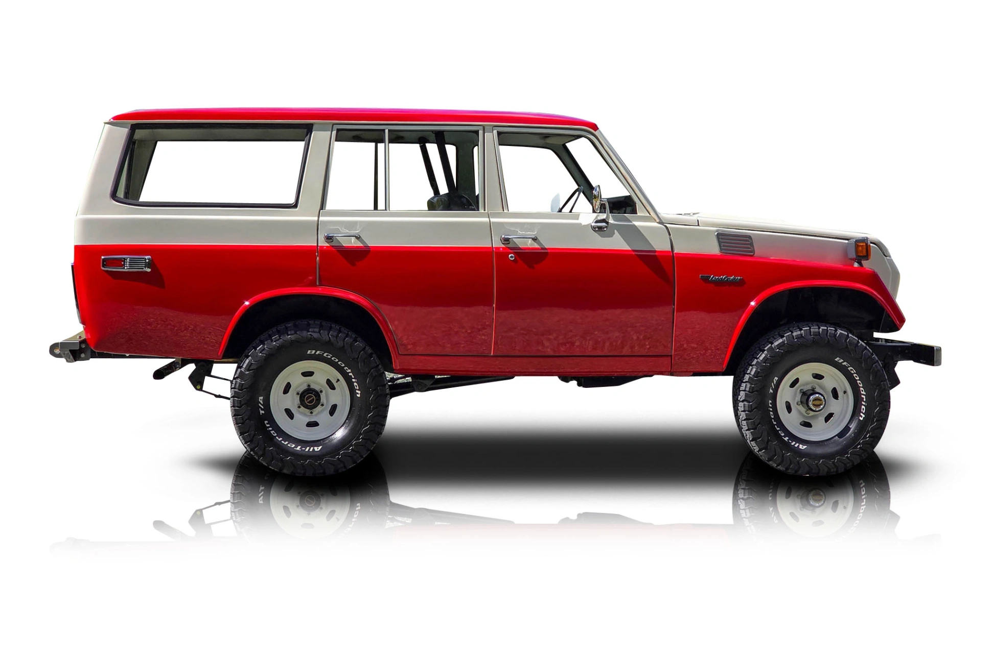 Passenger side photo of vehicle