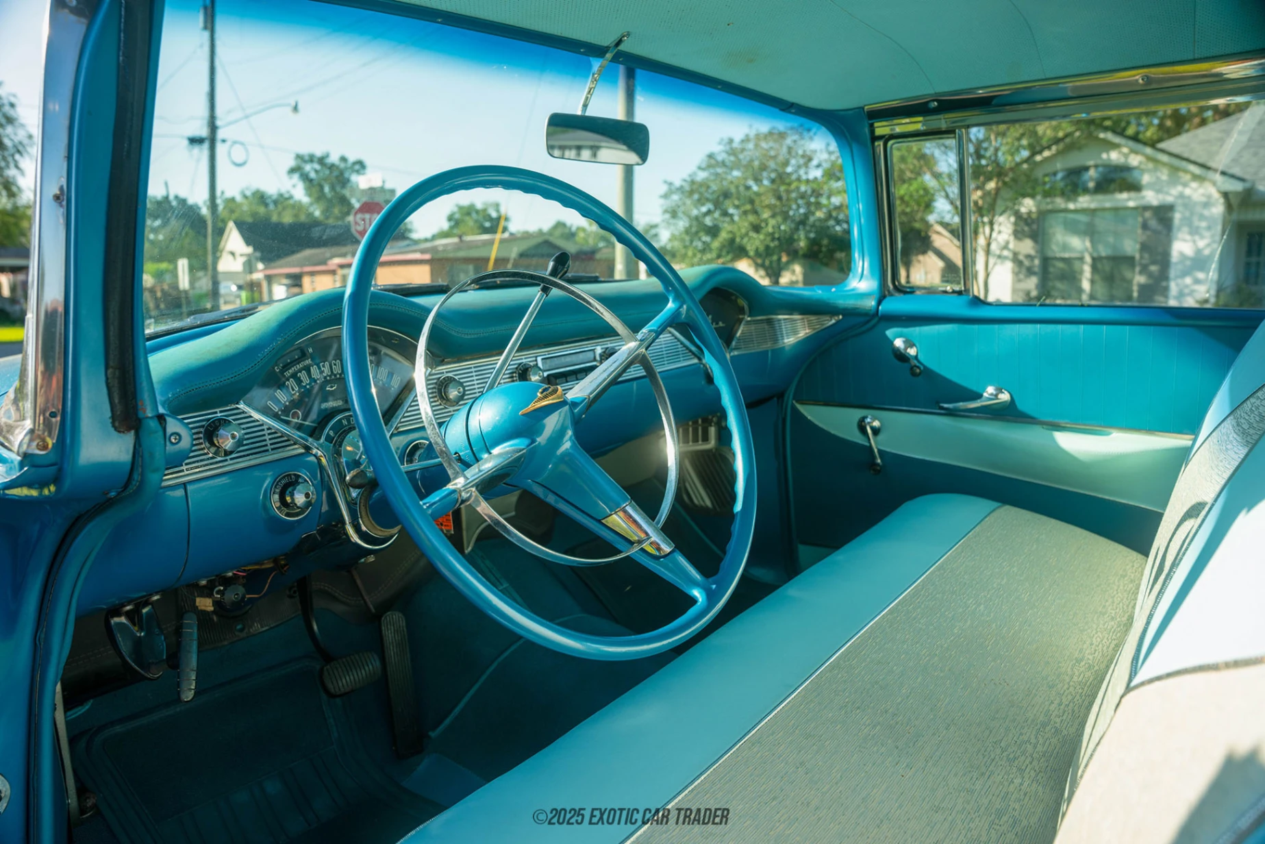 The interior of the vehicle for sale