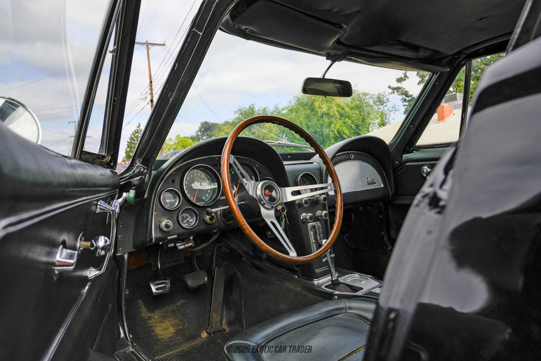 The interior of the vehicle for sale