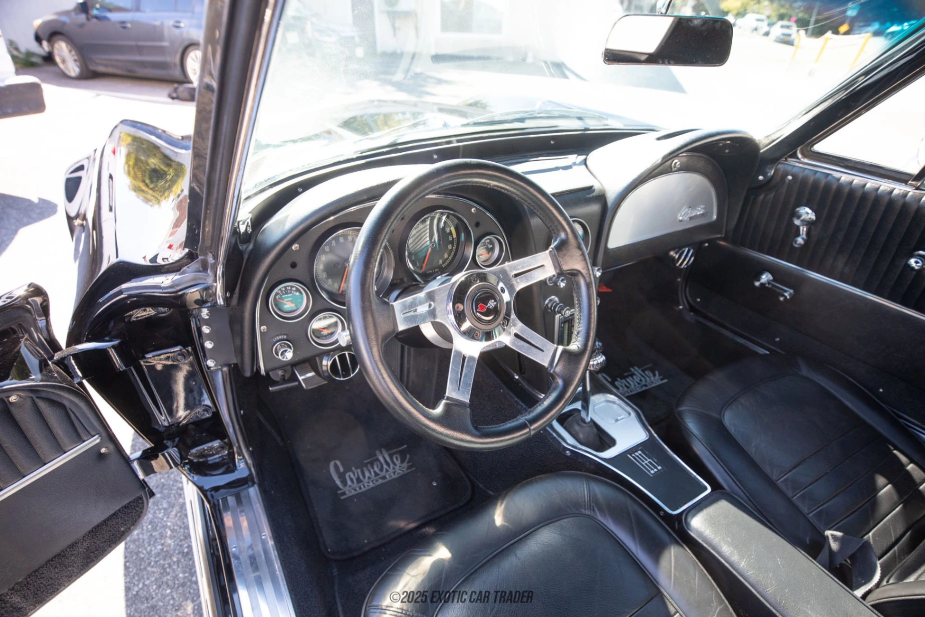 The interior of the vehicle for sale