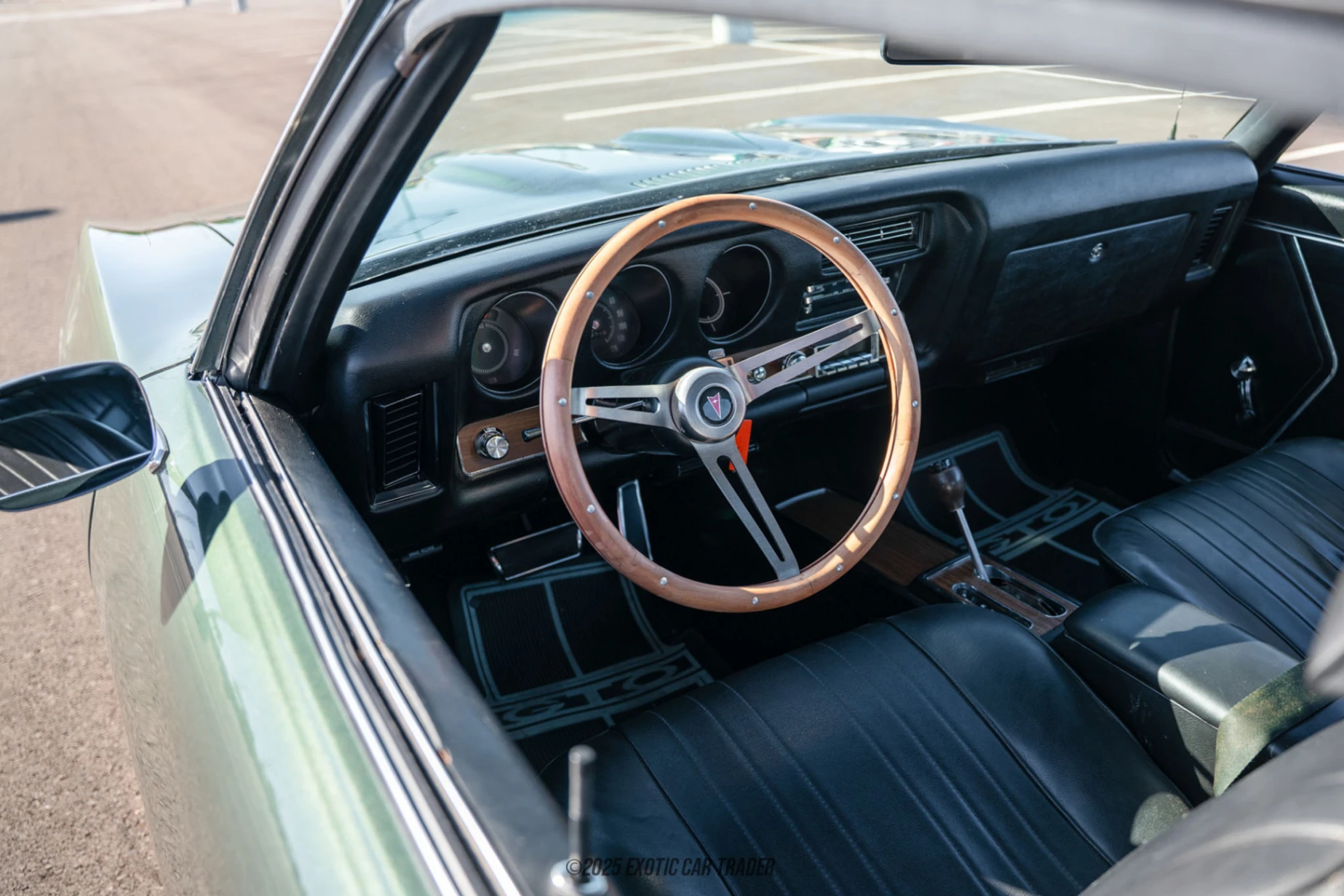 The interior of the vehicle for sale