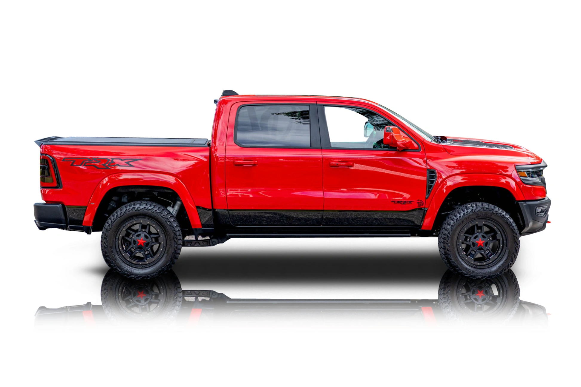 Passenger side photo of vehicle