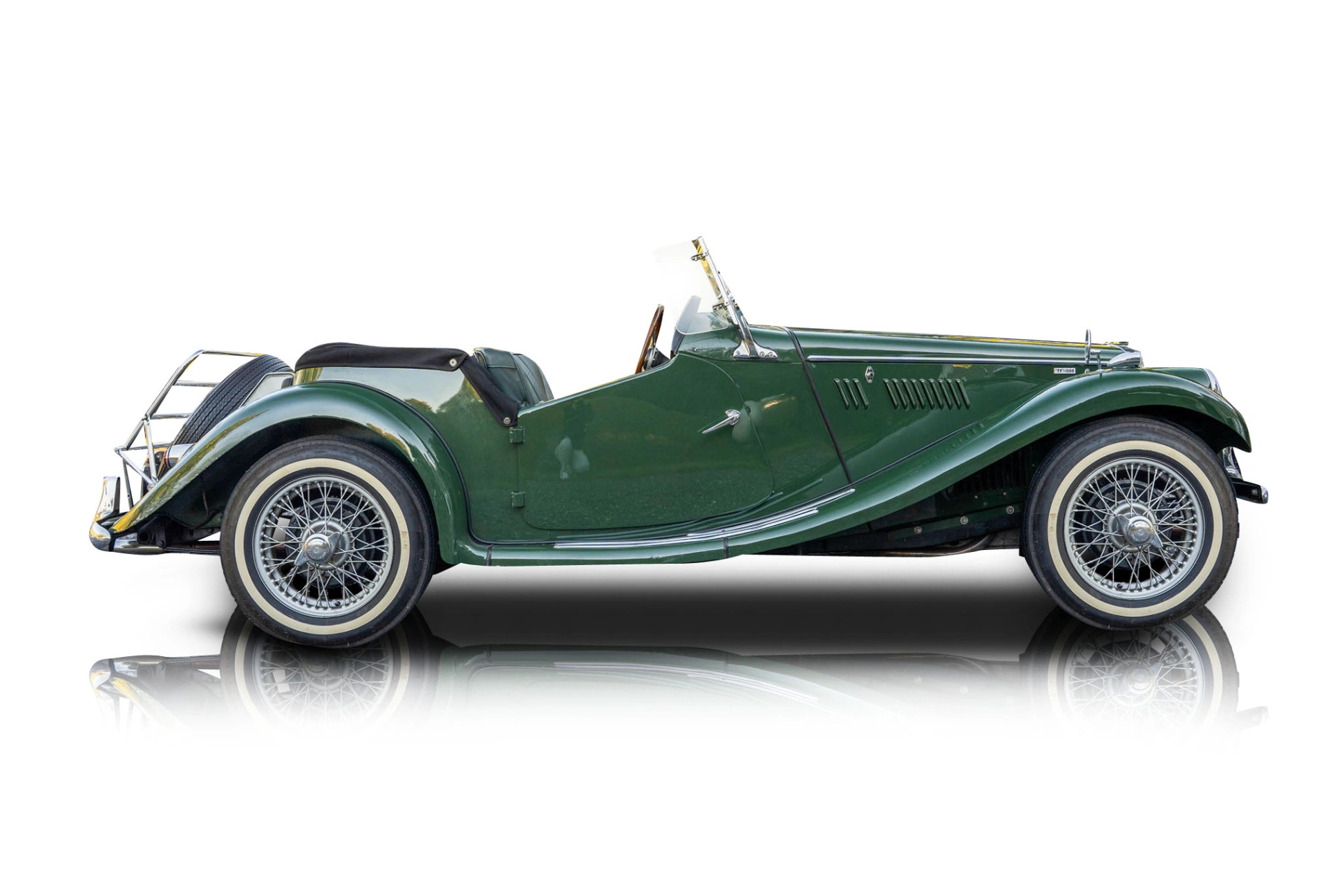 Passenger side photo of vehicle