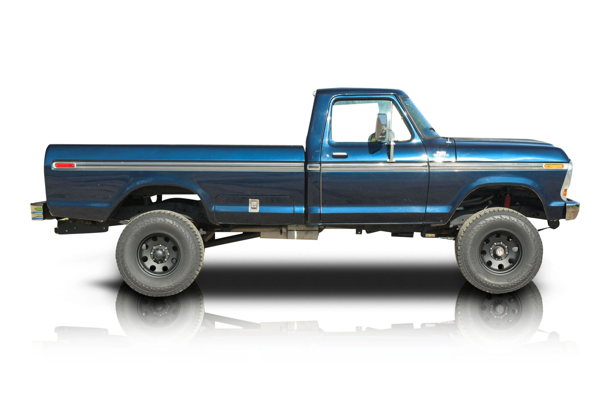 Passenger side photo of vehicle