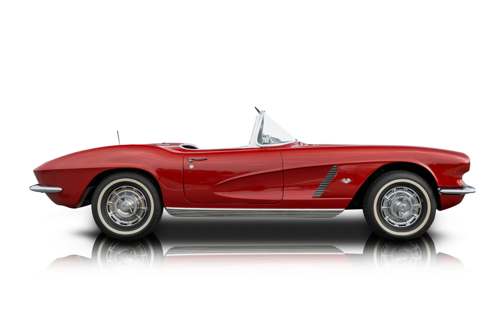 Passenger side photo of vehicle