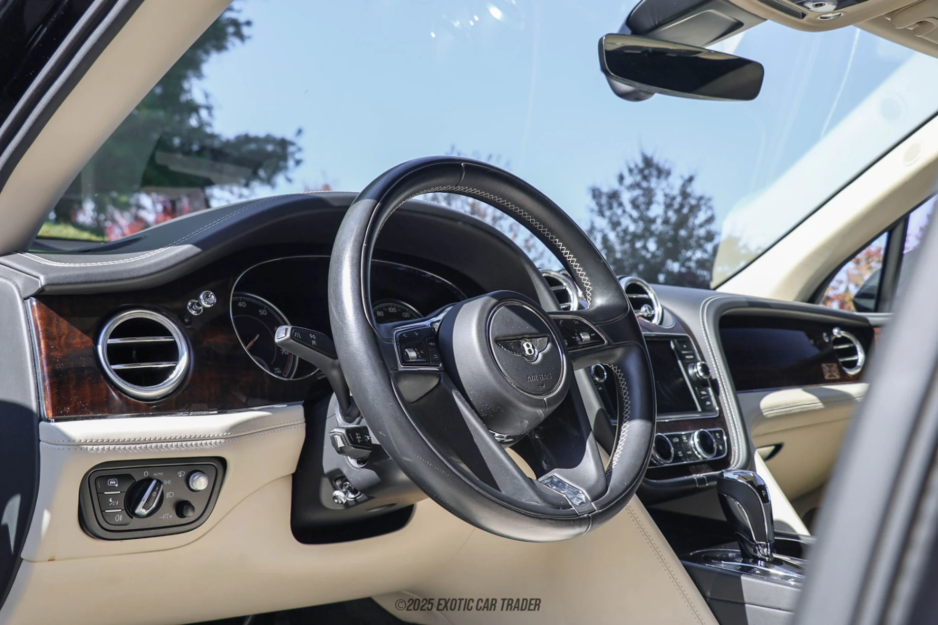 The interior of the vehicle for sale