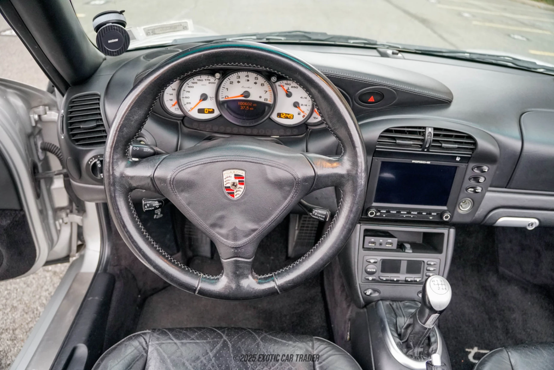 The interior of the vehicle for sale