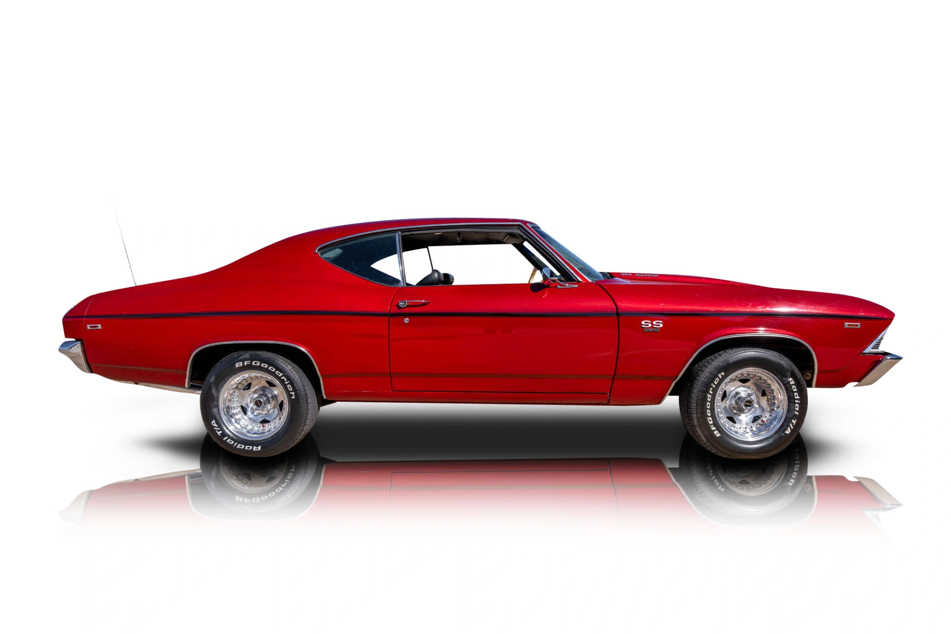 Passenger side photo of vehicle