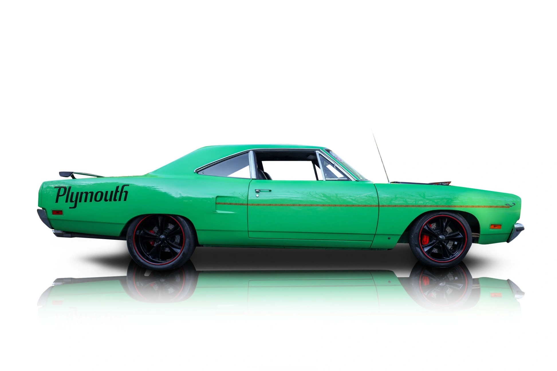 Passenger side photo of vehicle