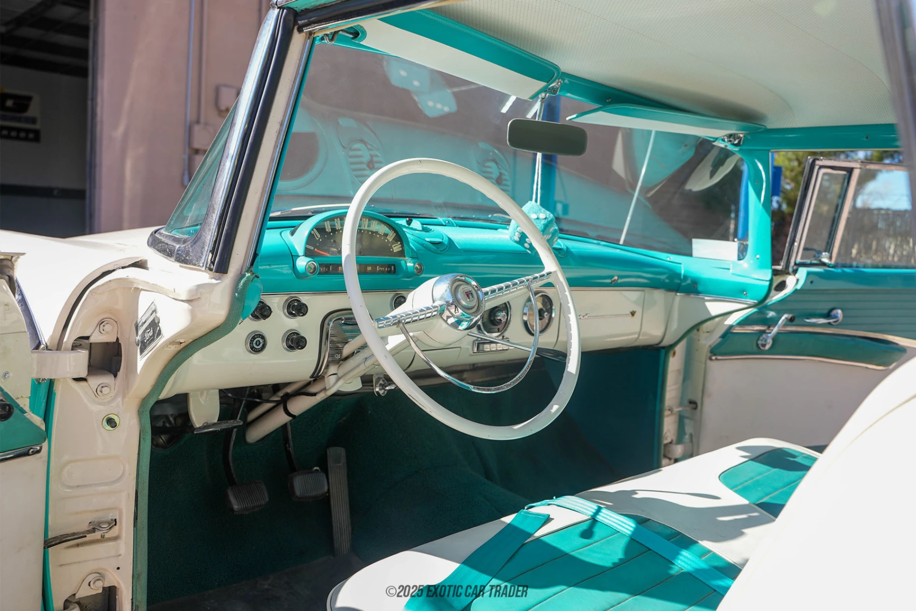 The interior of the vehicle for sale