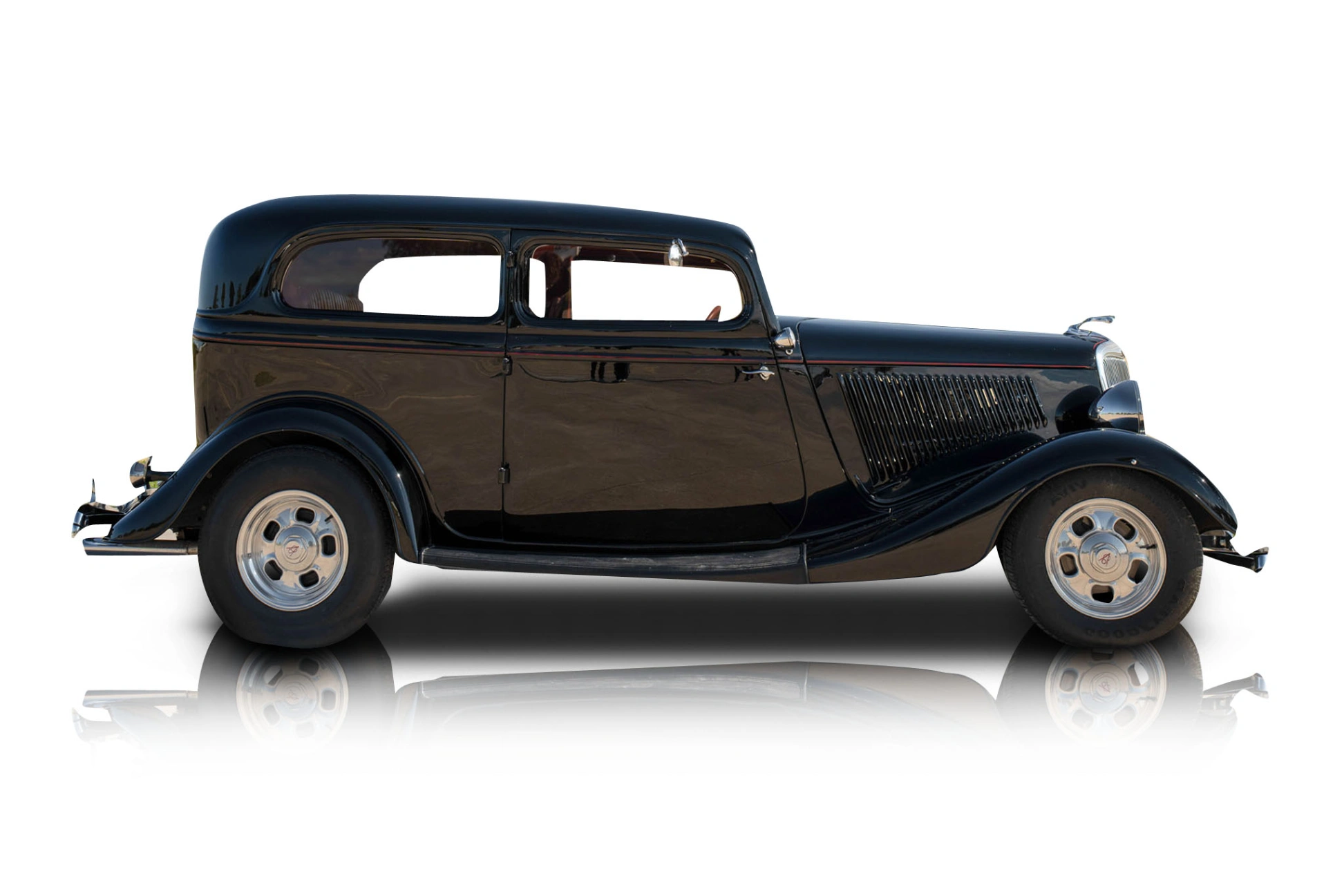 Passenger side photo of vehicle