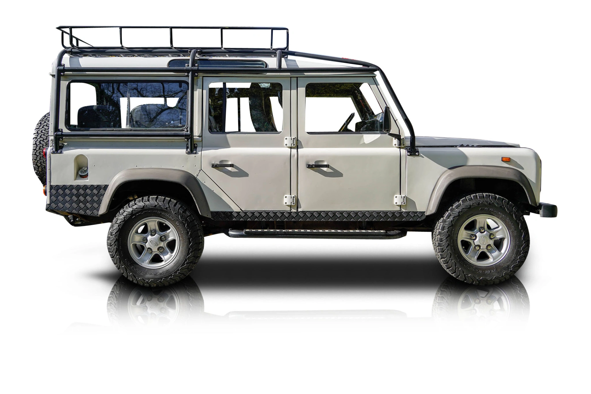 Passenger side photo of vehicle