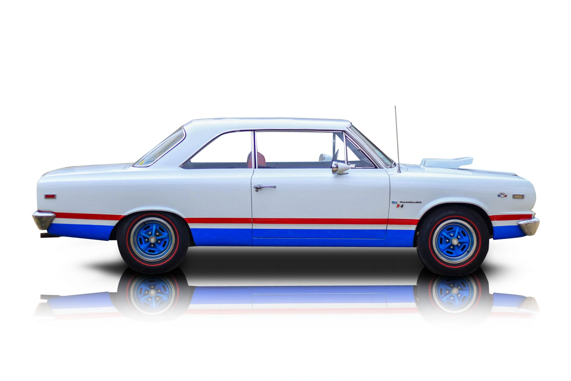 Passenger side photo of vehicle