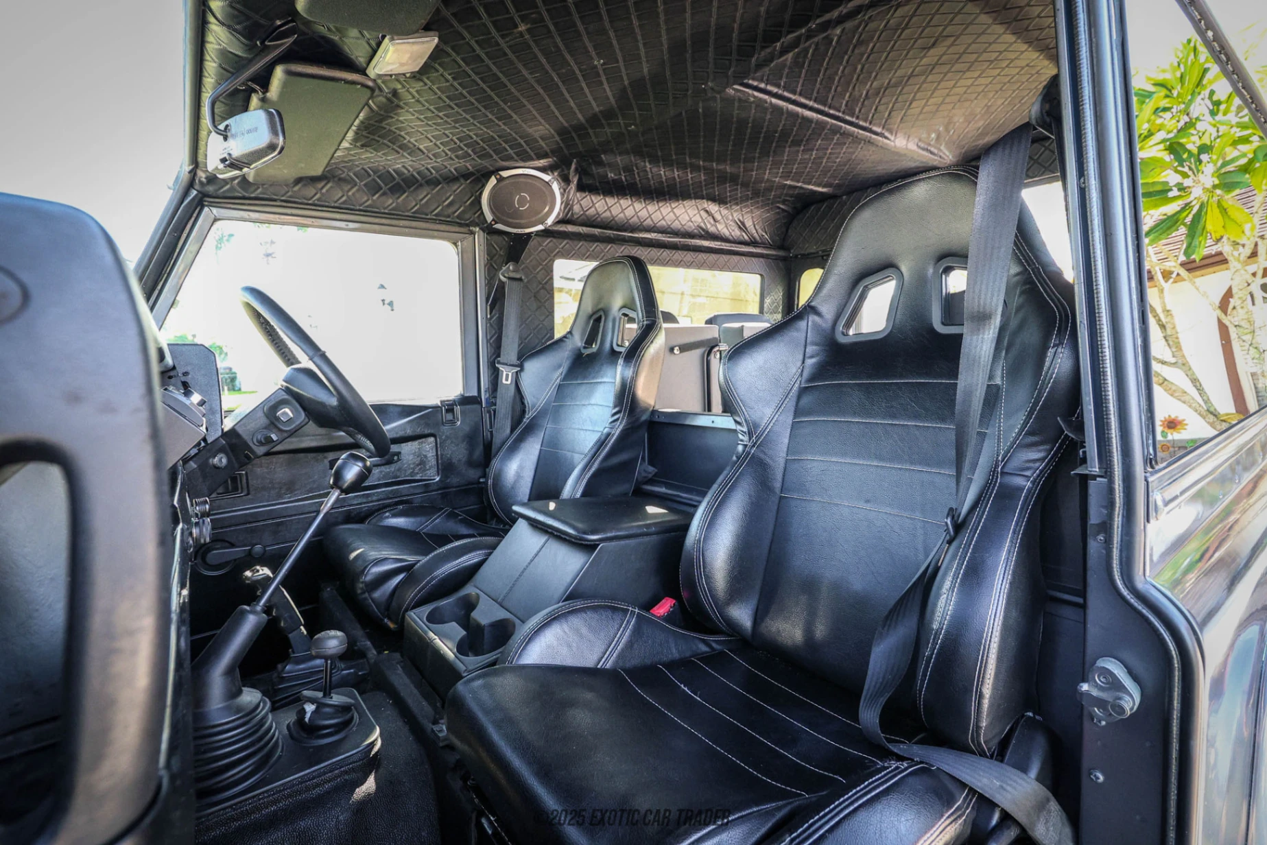 The interior of the vehicle for sale