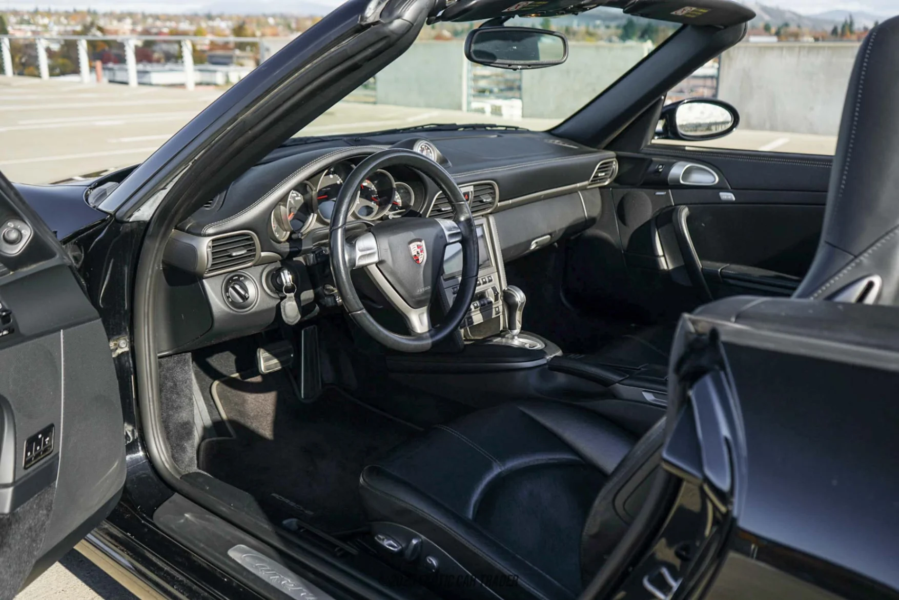 The interior of the vehicle for sale