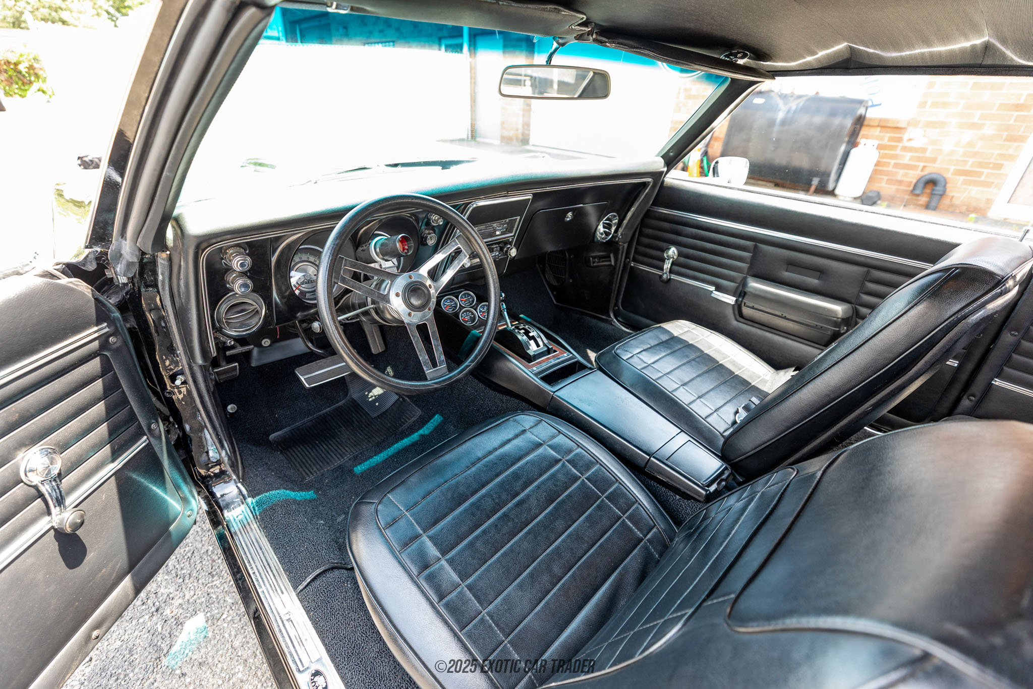 The interior of the vehicle for sale