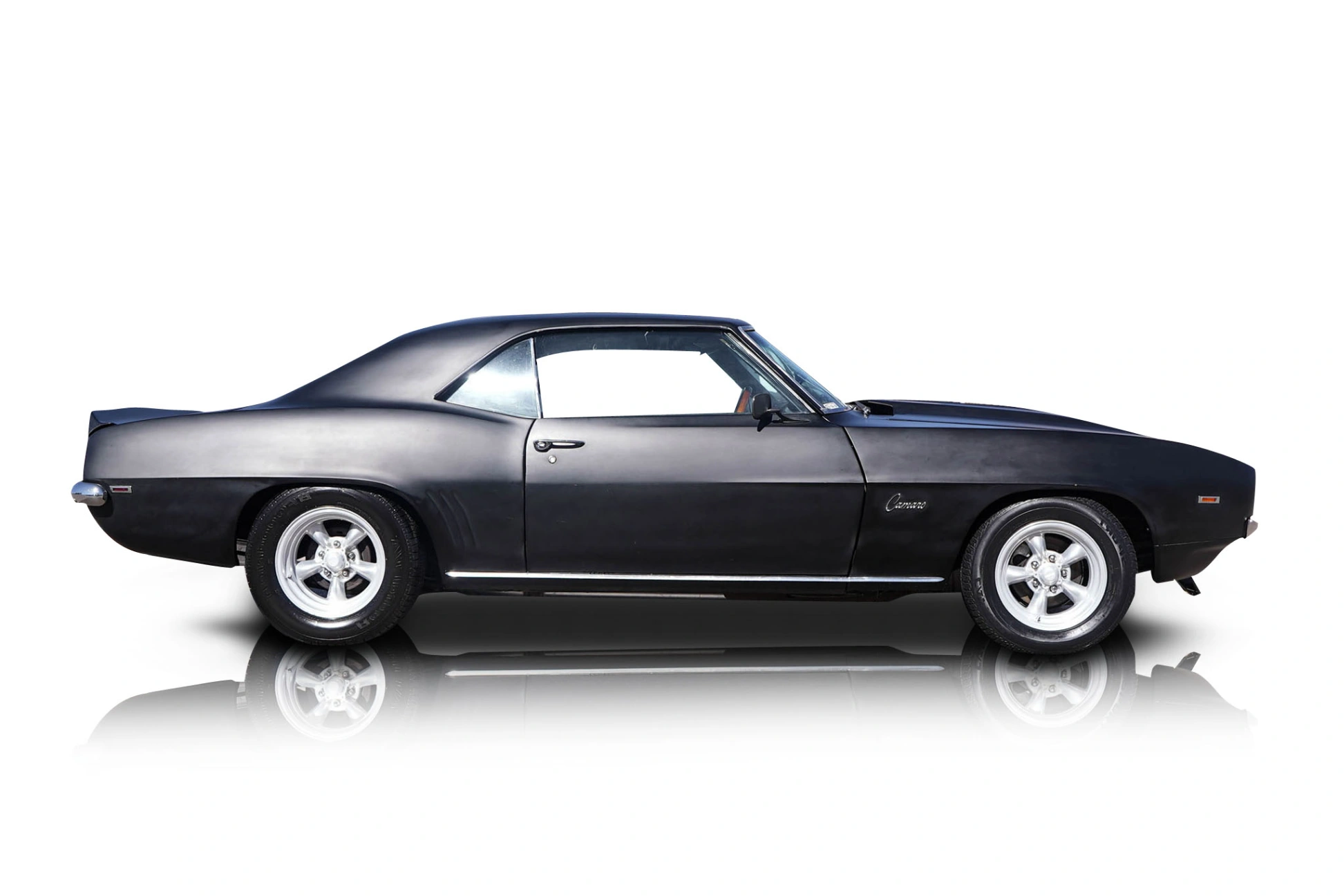 Passenger side photo of vehicle