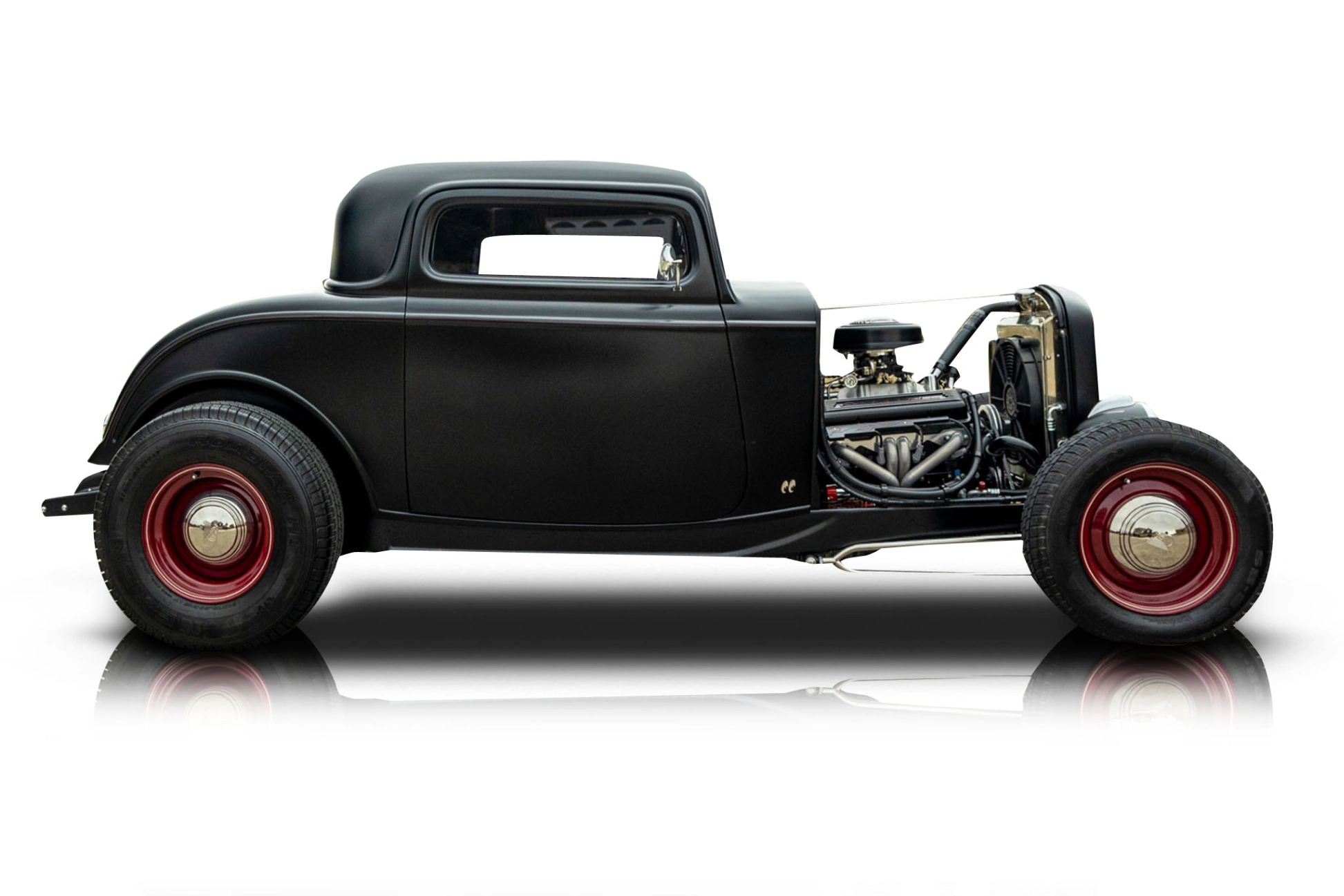 Passenger side photo of vehicle