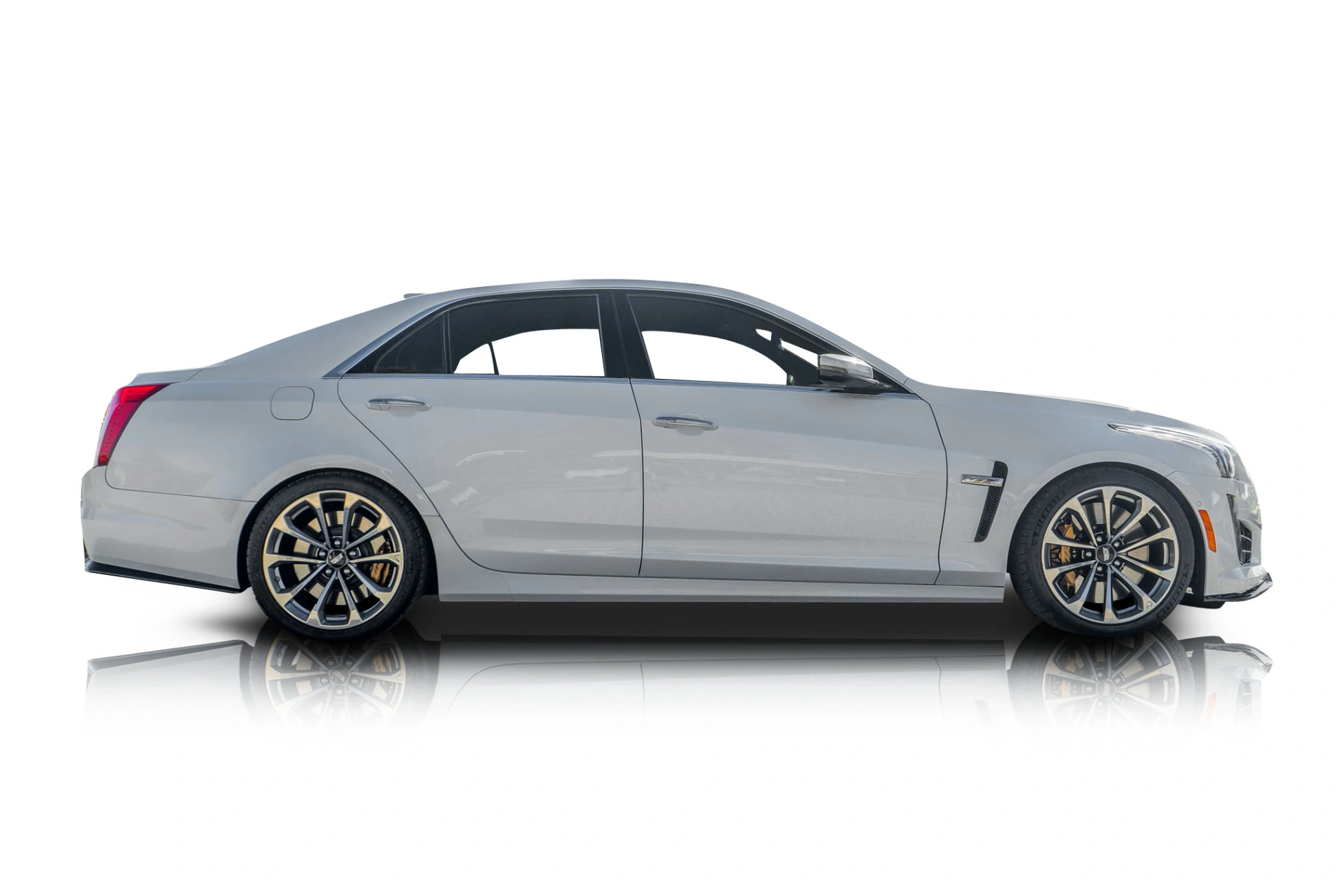 Passenger side photo of vehicle