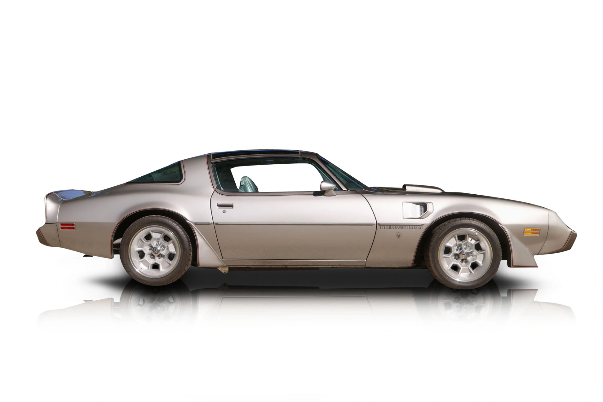 Passenger side photo of vehicle